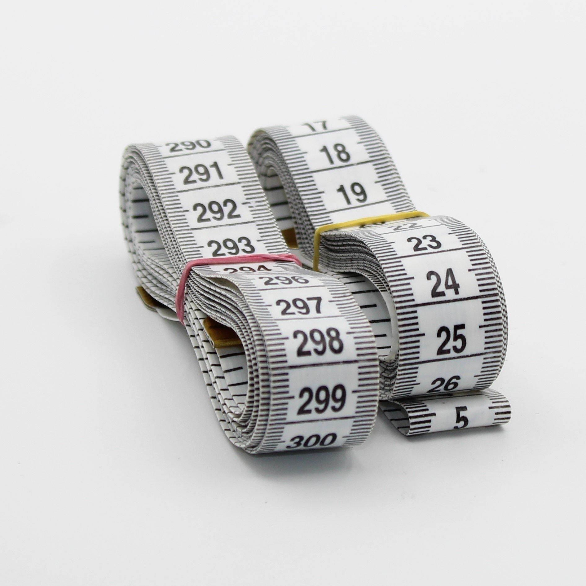 2 Measuring Tapes (3 meters) #HAB2973 - White or Yellow - ACCESSOIRES LEDUC BV