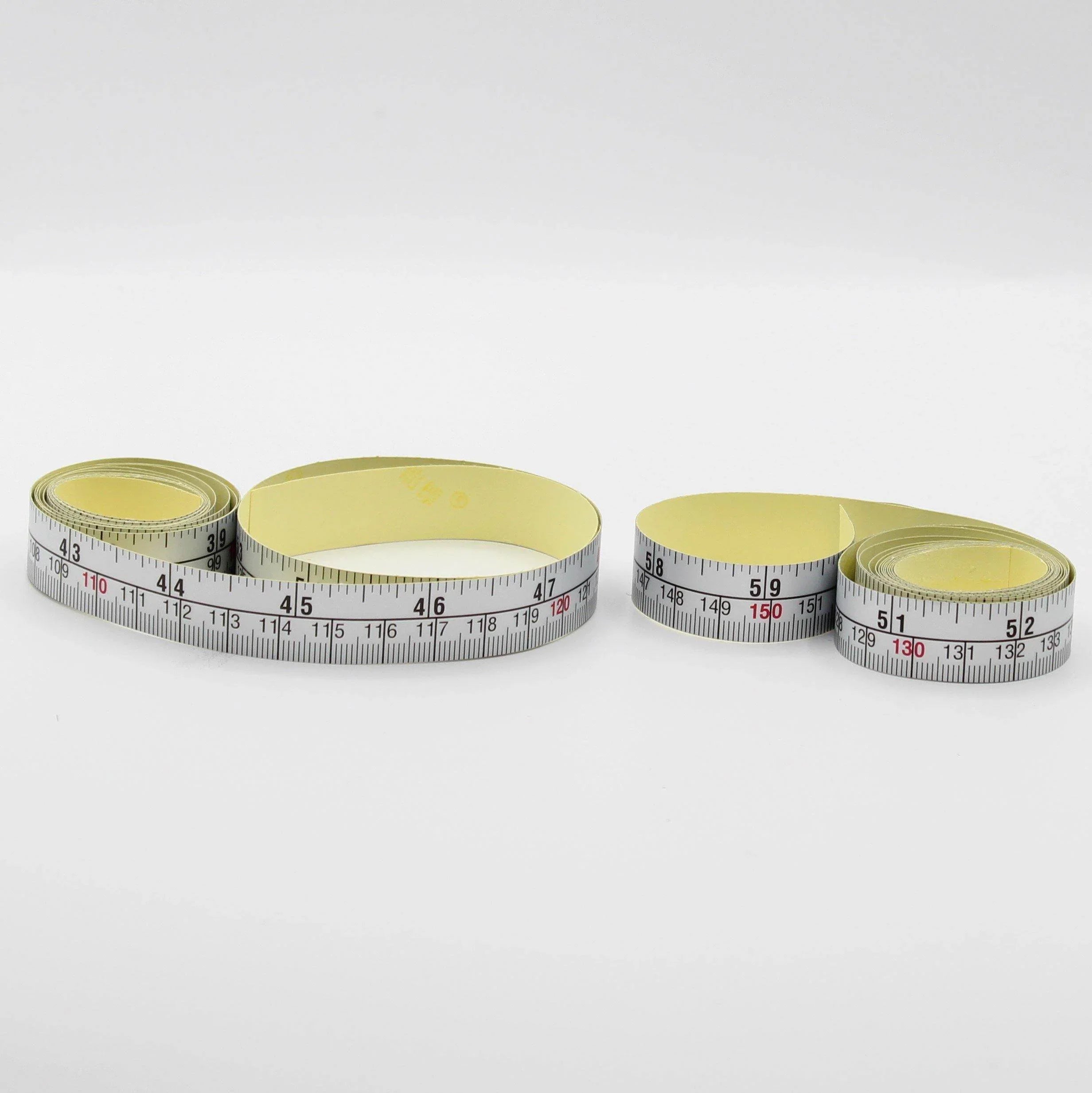 2 High Quality Self-Adhesive Measuring Tapes (1.5 meters) - ACCESSOIRES LEDUC BV