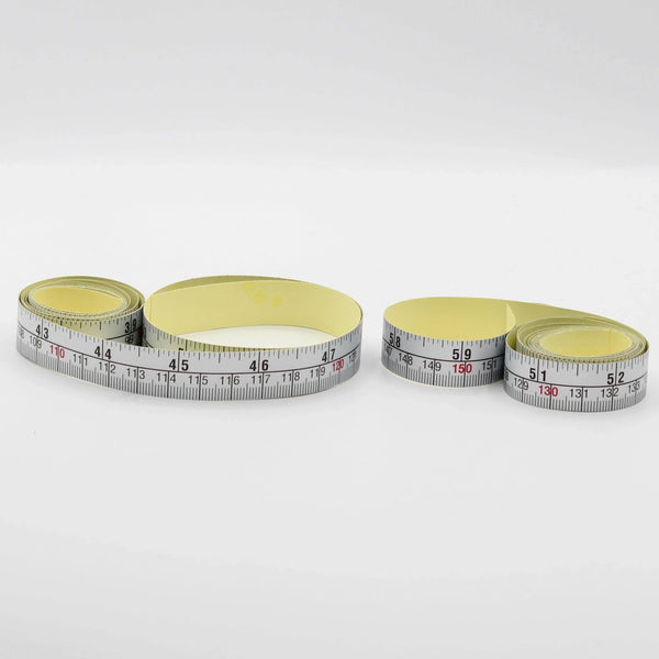 2 High Quality Self-Adhesive Measuring Tapes (1.5 meters) - ACCESSOIRES LEDUC BV
