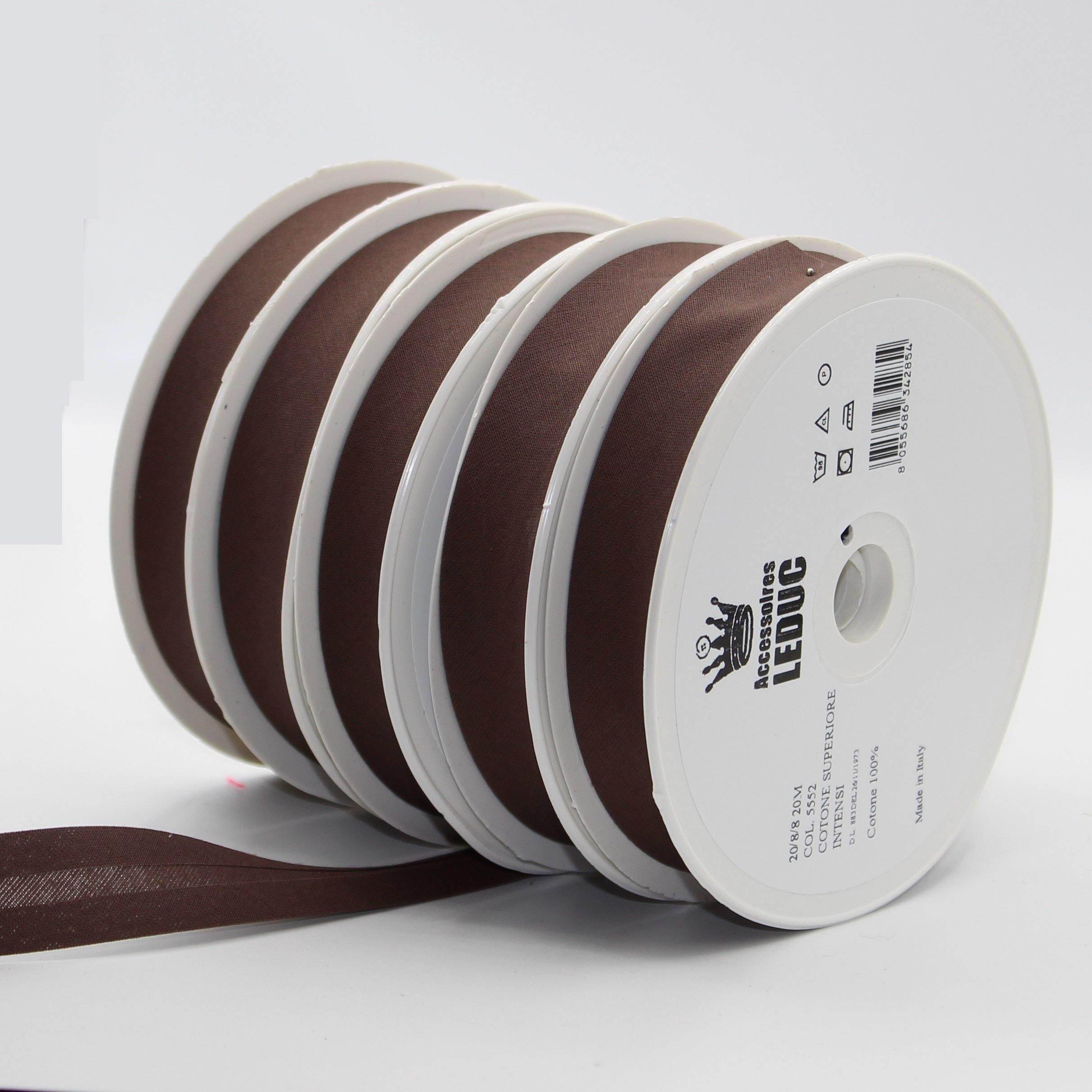 100MT - COTTON BIAS BINDING / 20mm - 20/8/8 #SBI517 - ACCESSOIRES LEDUC BV