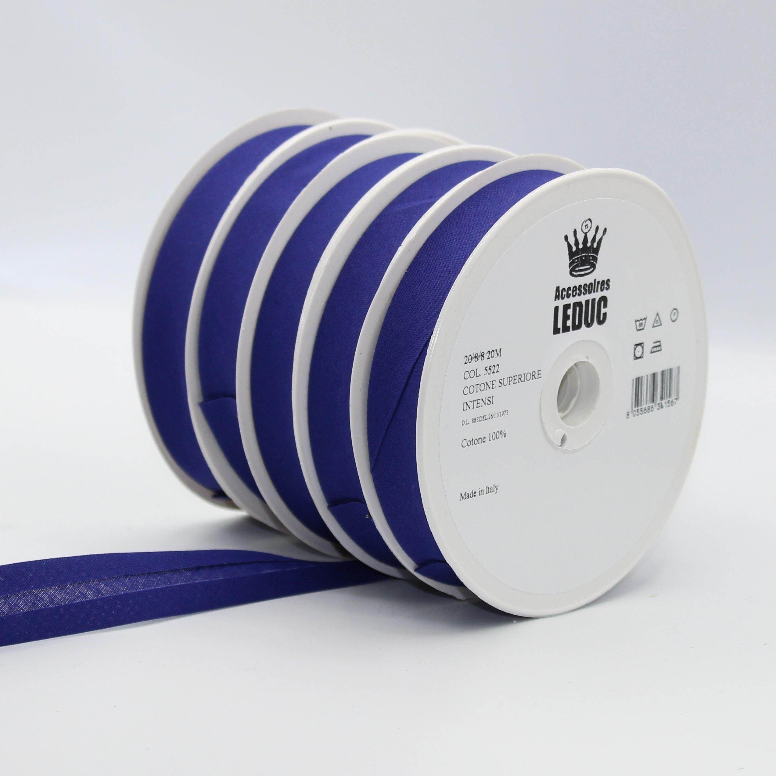 100MT - COTTON BIAS BINDING / 20mm - 20/8/8 #SBI517 - ACCESSOIRES LEDUC BV
