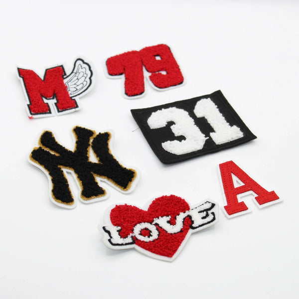 Sets of Iron-on and / or Sew-on Patches - ACCESSOIRES LEDUC BV