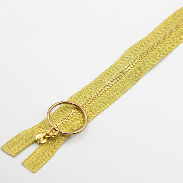 Gold Zipper 16 or 60cm - ACCESSOIRES LEDUC BV