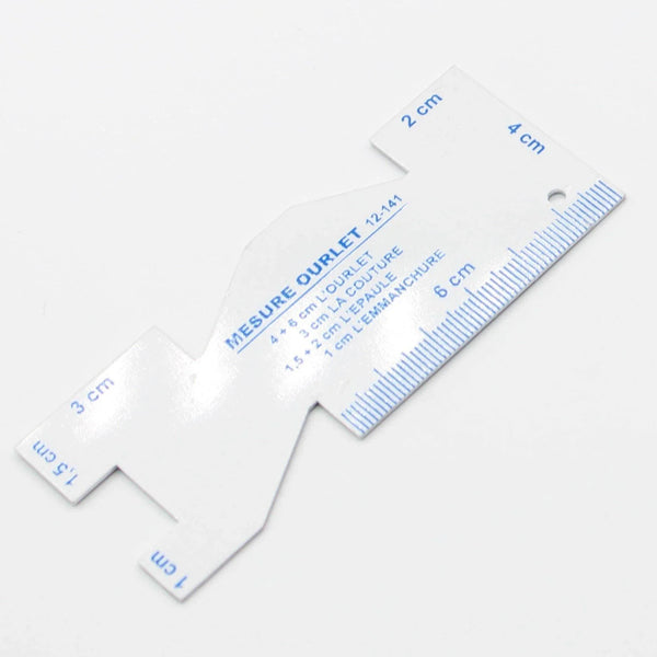 Metal Hem Ruler - ACCESSOIRES LEDUC BV