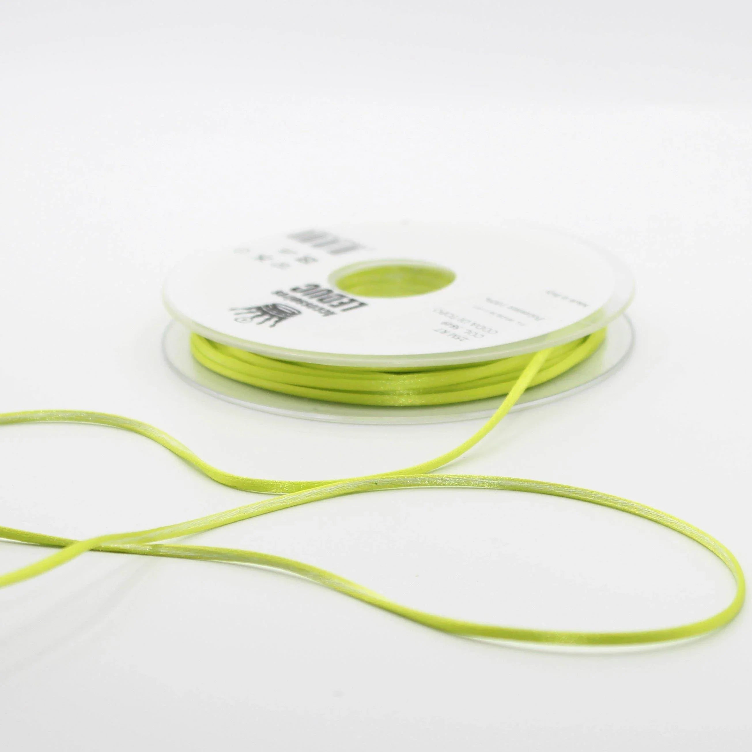 25 METERS - coloured rat tail 2MM - 100% Polyester - Made in Italy - ACCESSOIRES LEDUC BV