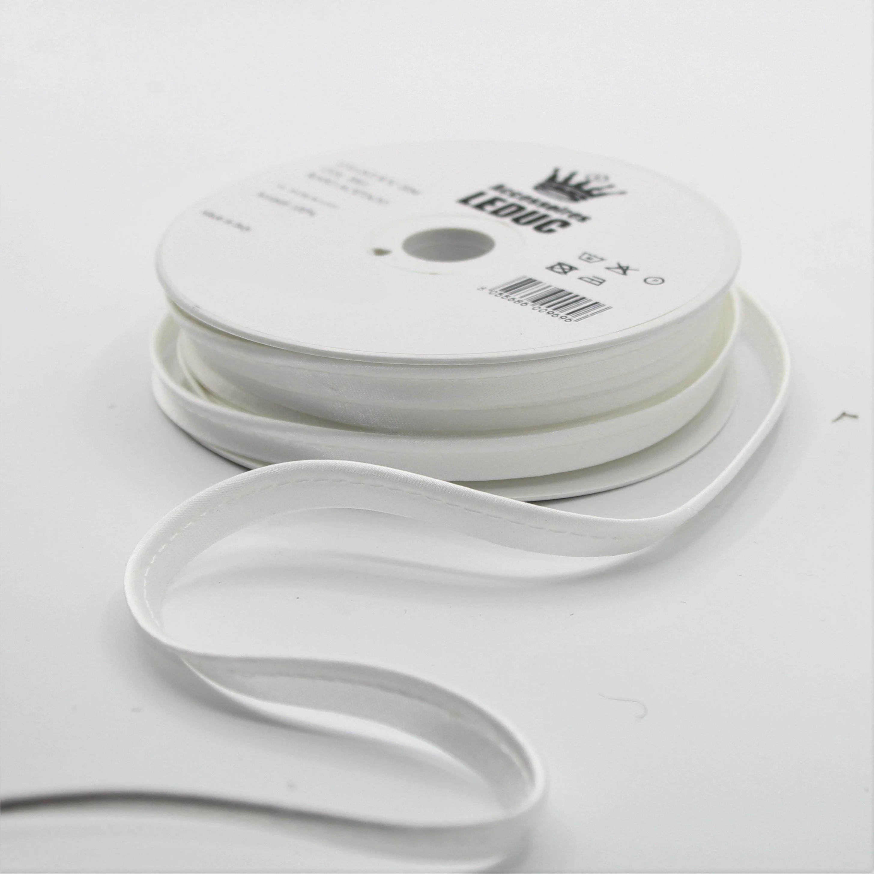 Satin PIPING / 10mm - 8/2 - ACCESSOIRES LEDUC BV