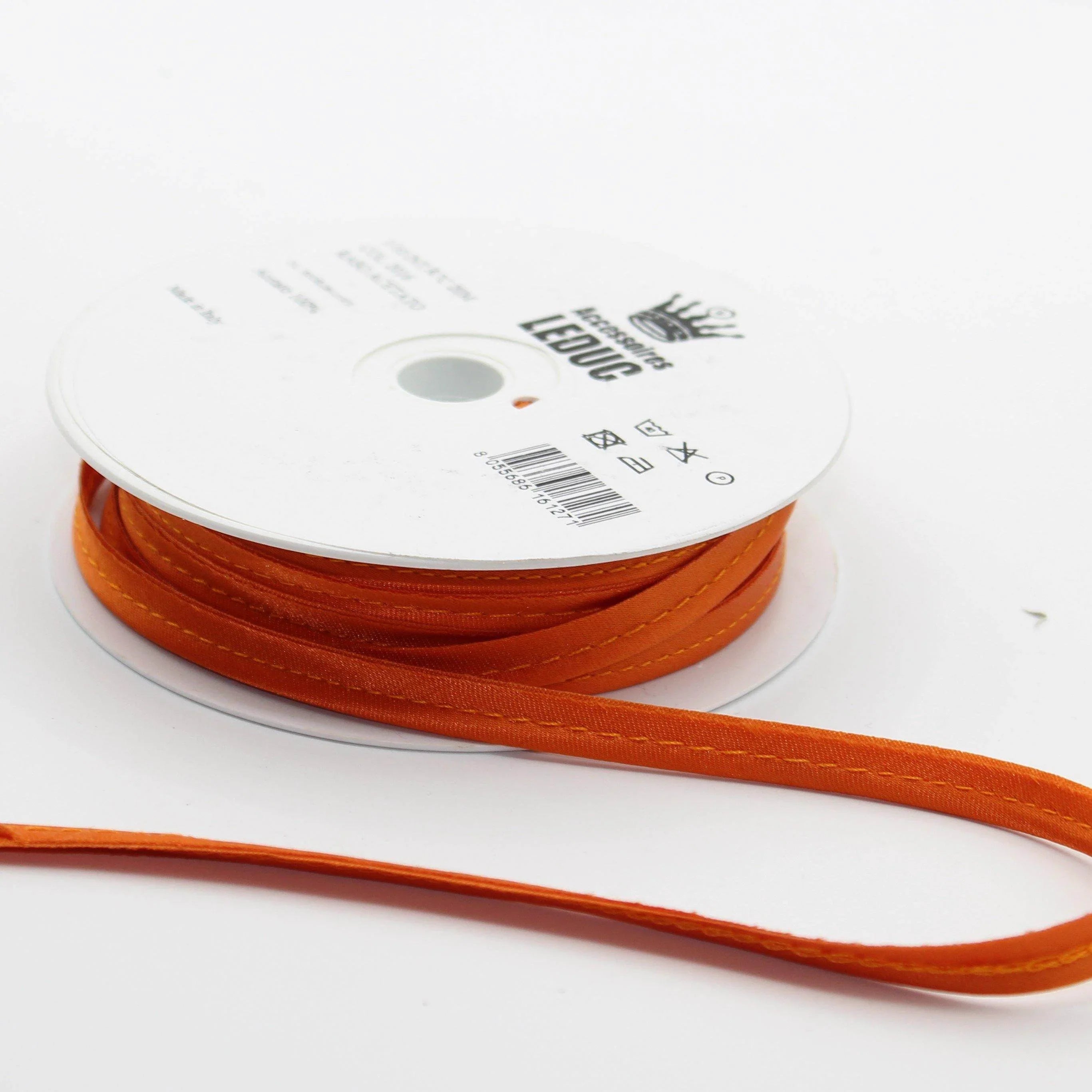 Satin PIPING / 10mm - 8/2 - ACCESSOIRES LEDUC BV
