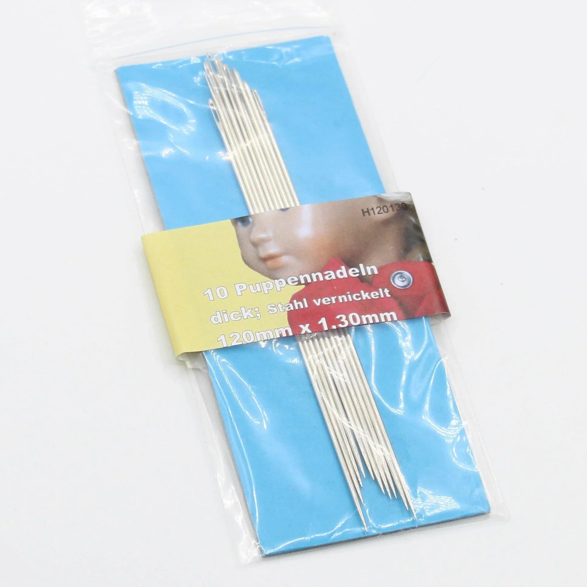 XL "Puppet Making" Hand Sewing NEEDLES 120mm*1.30mm - 10 pieces - ACCESSOIRES LEDUC
