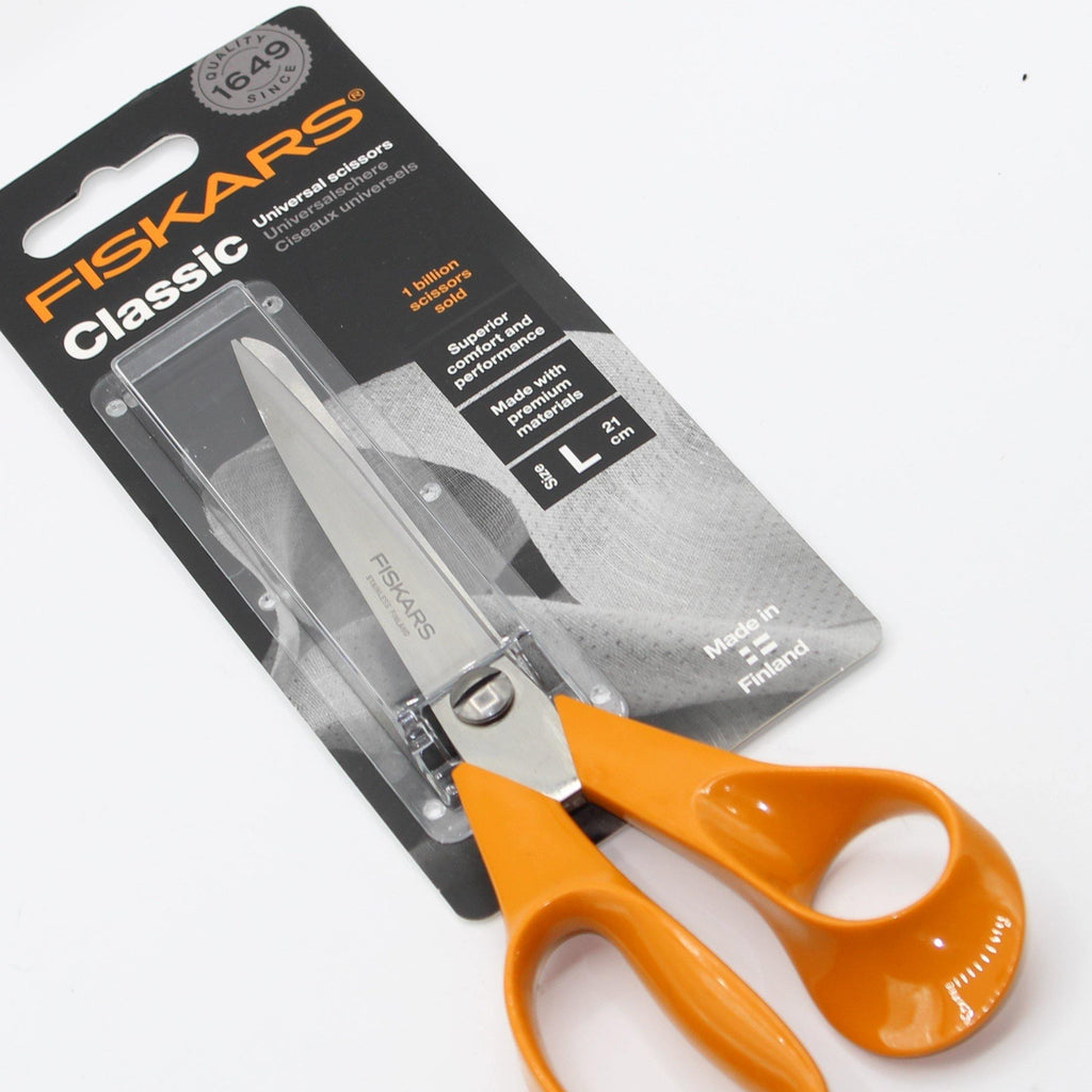 FISKARS Classic Universal Scissors ** Made in Finland ** High Quality - ACCESSOIRES LEDUC