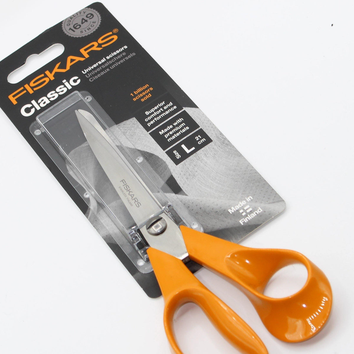 FISKARS Classic Universal Scissors ** Made in Finland ** High Quality  ciseauciseauxciseaux tissuforbiciGAREN