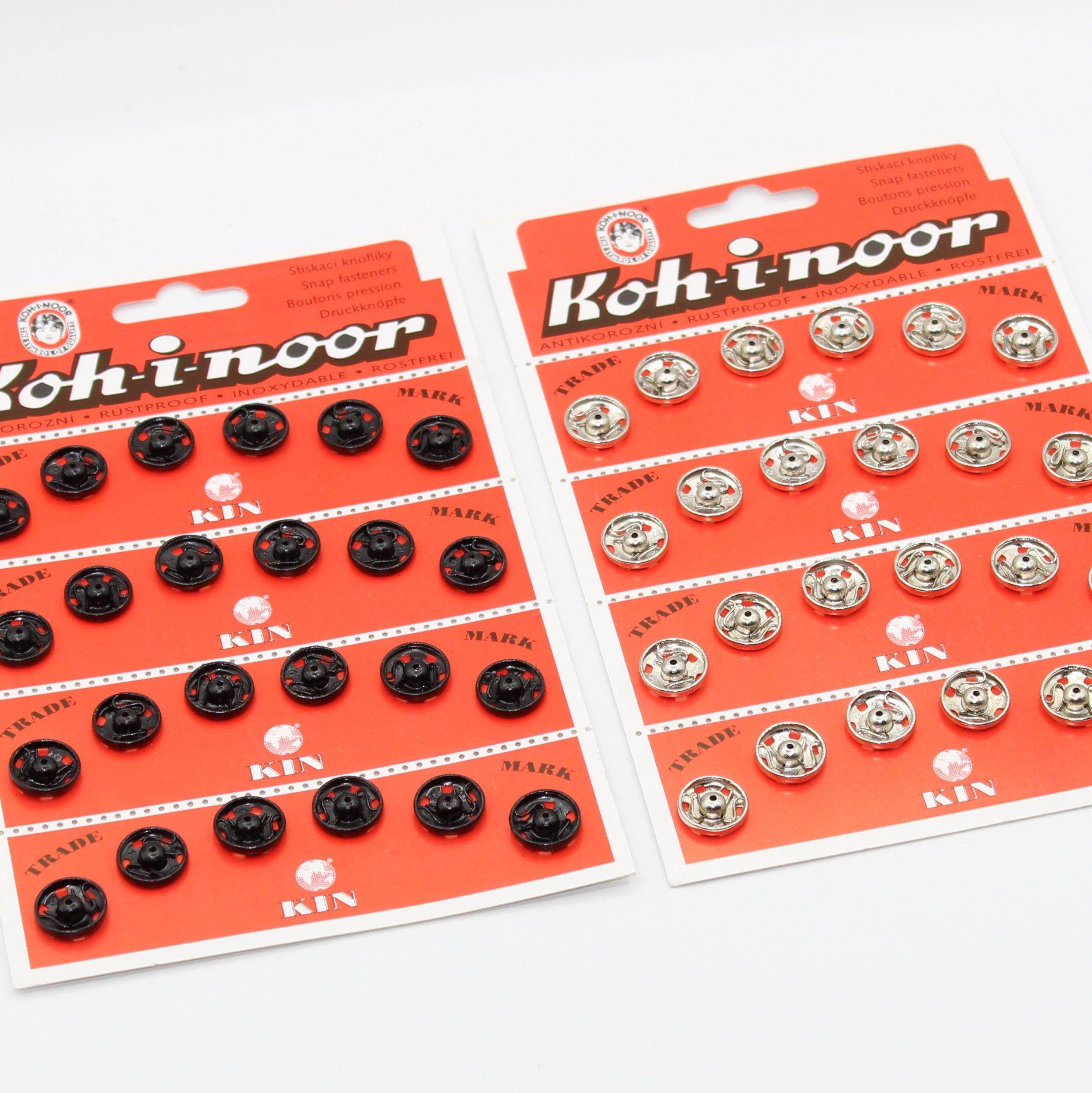 Snap Fasteners Buttons in Metal Koh-i-Noor - ACCESSOIRES LEDUC BV