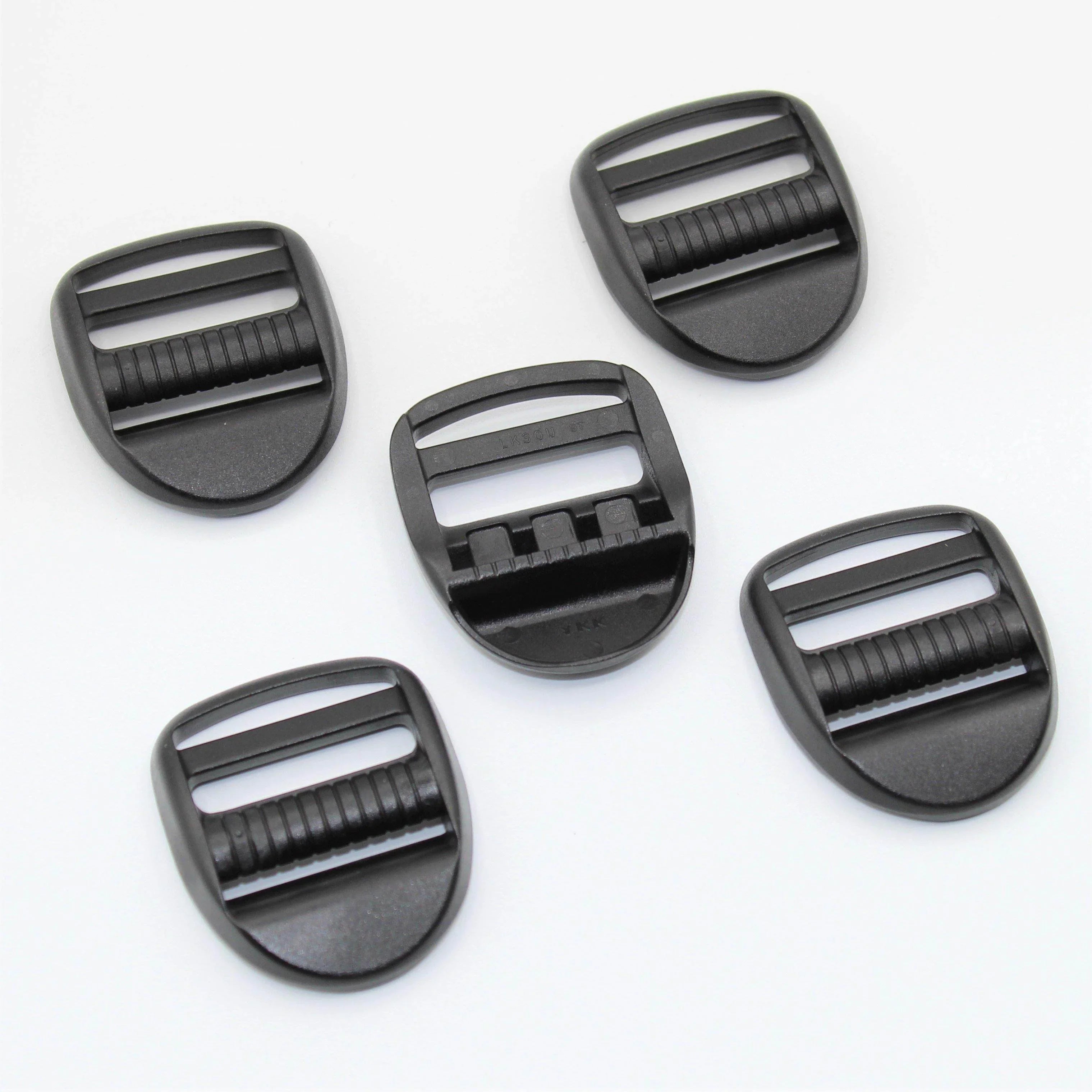 YKK Plastic Buckles / Lobster Hooks for 30mm or 40mm Tape/Webbing col Black - ACCESSOIRES LEDUC BV