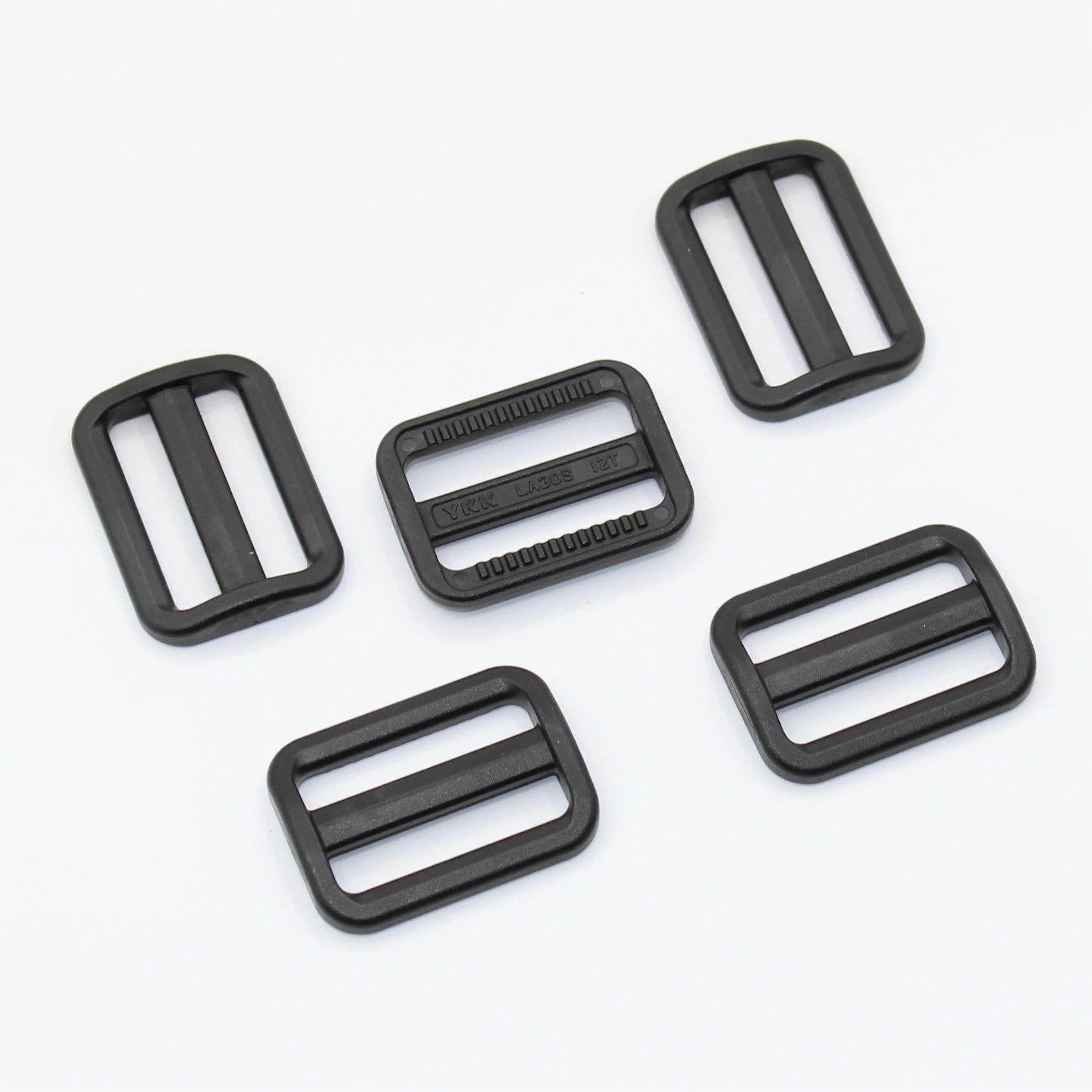 YKK Plastic Buckles / Lobster Hooks for 30mm or 40mm Tape/Webbing col Black - ACCESSOIRES LEDUC BV