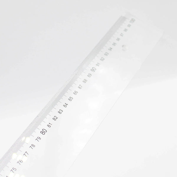 100CM Transparent Meter Plastic Ruler #HAB1x020 - ACCESSOIRES LEDUC BV