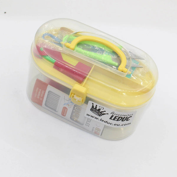 Sewing Box with complete set of yarns, pins, etc - ACCESSOIRES LEDUC BV