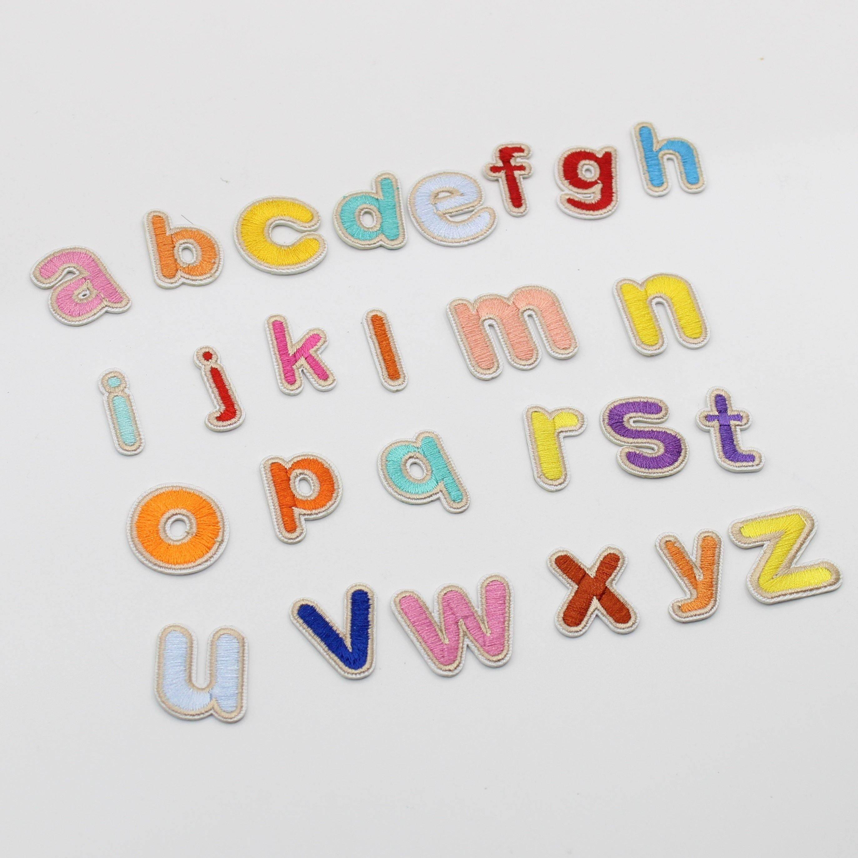 Set of Alphabet Patches #HAB1x008 - ACCESSOIRES LEDUC BV