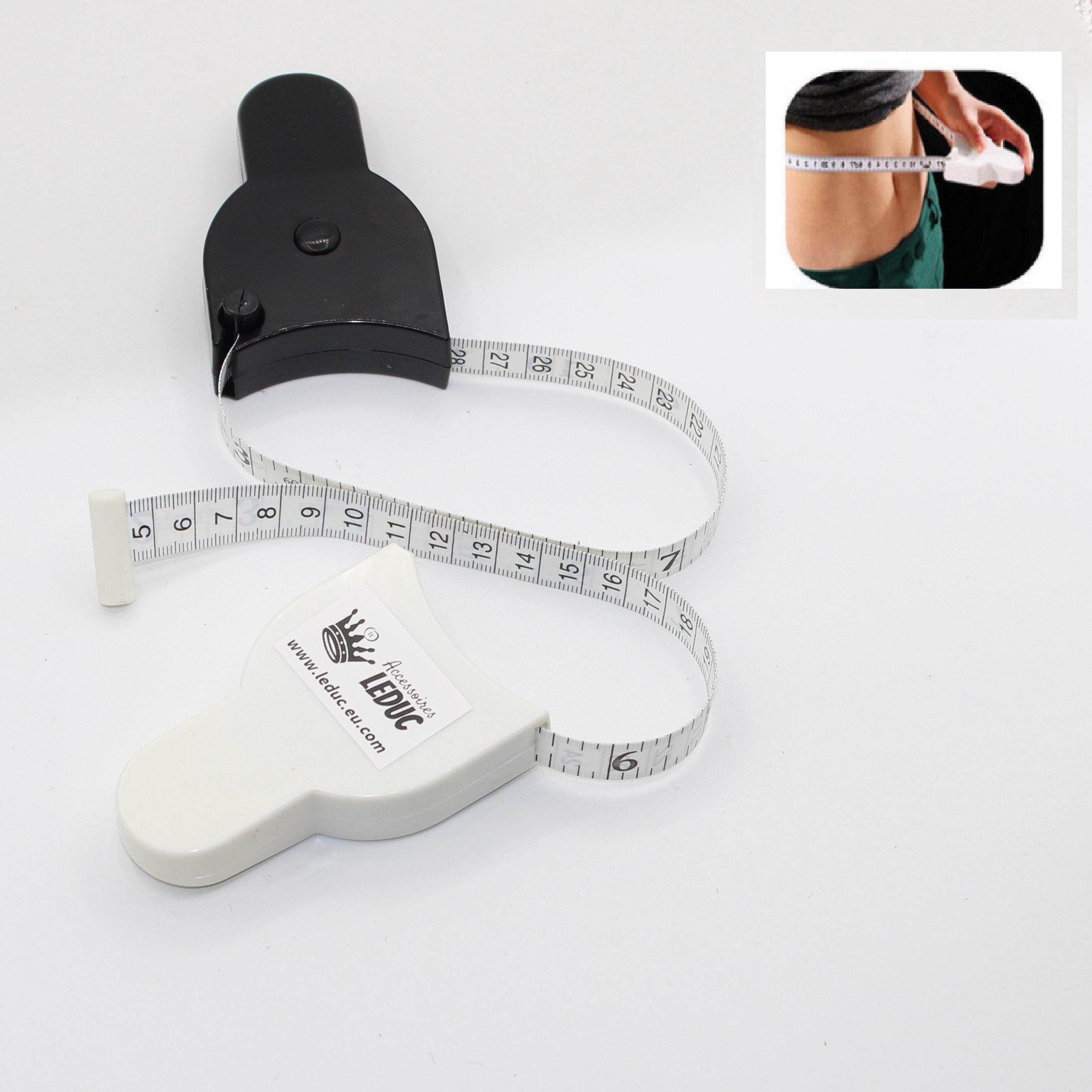 BMI / Waistband 2 rolling measure tapes 1 Black + 1 White #HAB2975 - ACCESSOIRES LEDUC BV