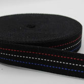 5 Meters 30mm Webbing with colour stitch #RUB1952 - ACCESSOIRES LEDUC BV