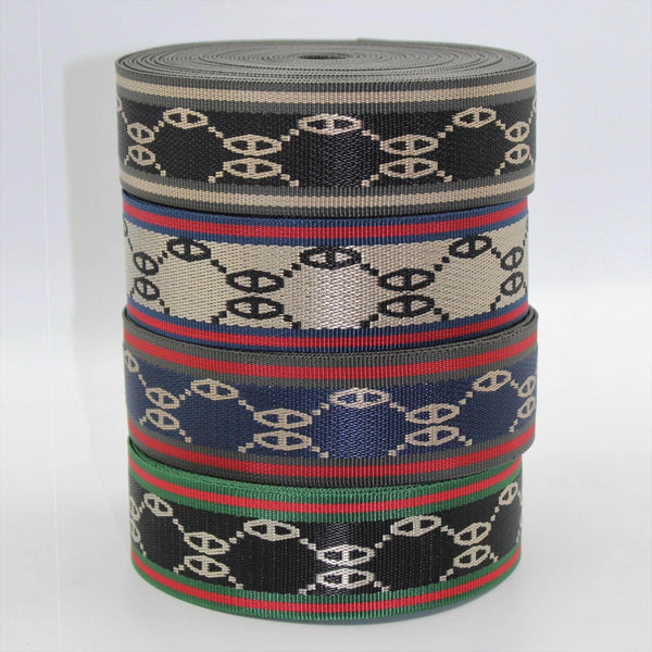 5 Meters Snake Eyes Webbing 38mm #RUB1956 - ACCESSOIRES LEDUC BV