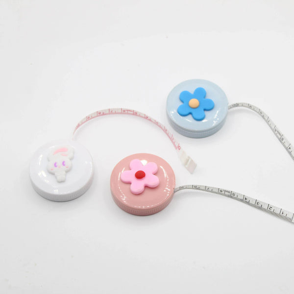 Measure tape Floral or Rabbit 150cm - ACCESSOIRES LEDUC BV