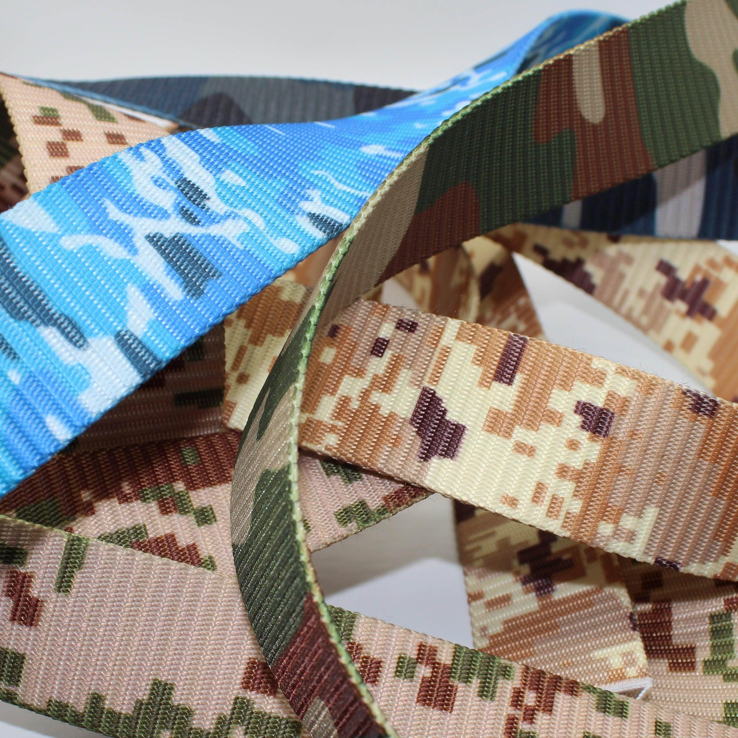 5 meters Camouflage Webbing 38mm #RUB1931 - ACCESSOIRES LEDUC BV