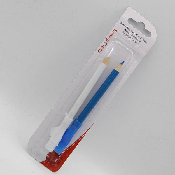 Set of 2 Water Soluble Textile Pencils with Brushes - ACCESSOIRES LEDUC BV