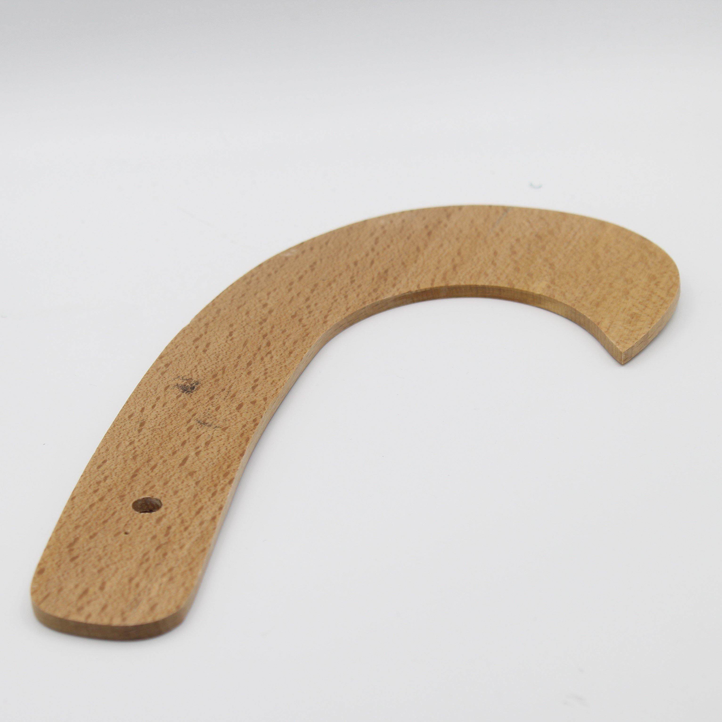 Curved wooden ruler 25cm - ACCESSOIRES LEDUC BV