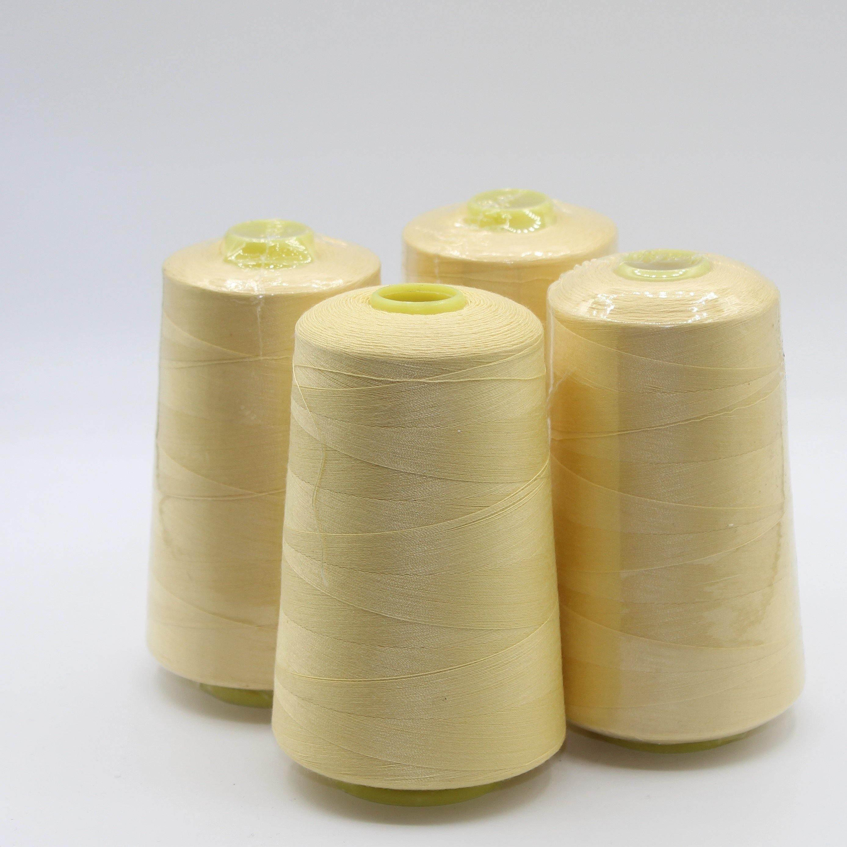 4 spools Overlock Yarn 4x5000 METERS - Polyester 100% - ACCESSOIRES LEDUC BV