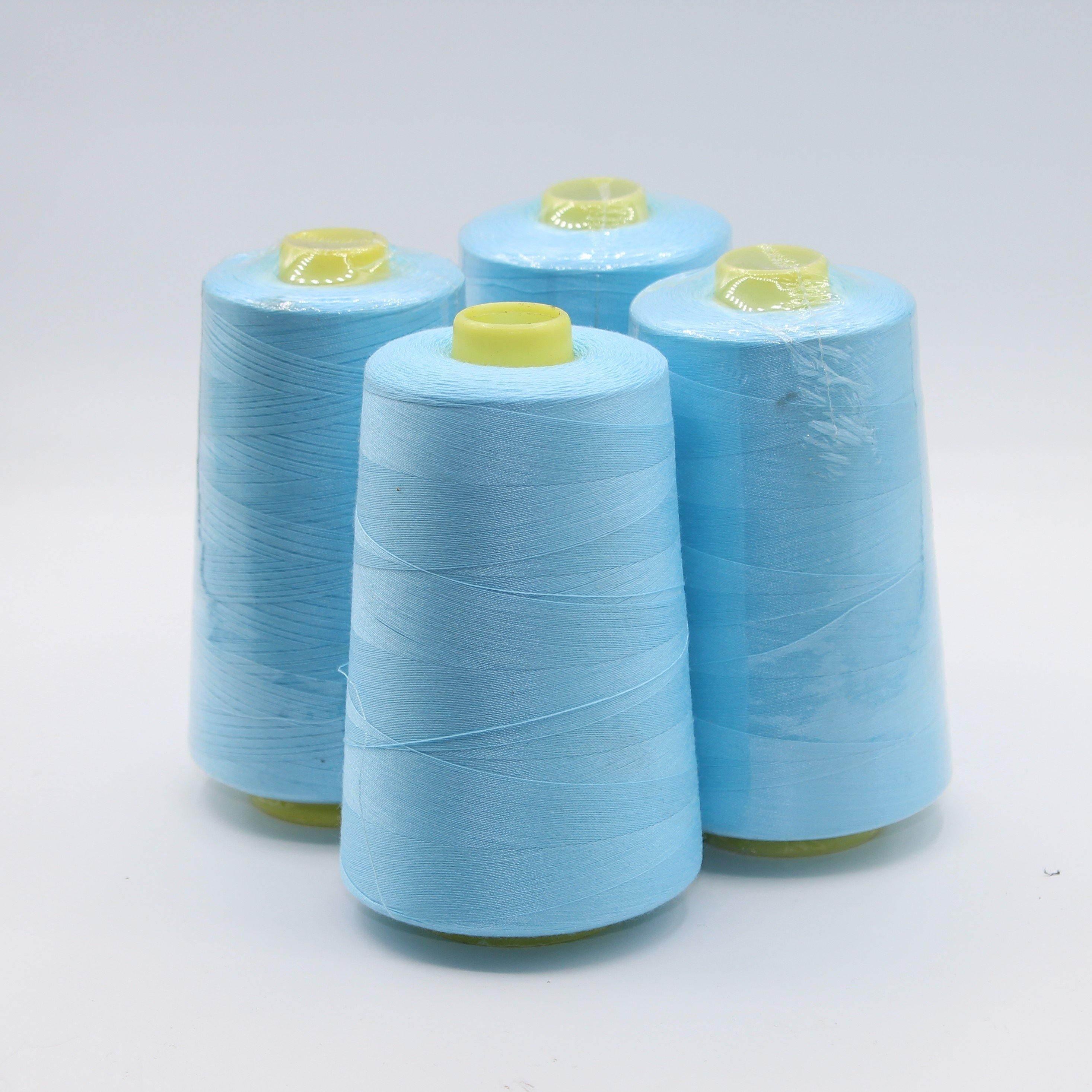 4 spools Overlock Yarn 4x5000 METERS - Polyester 100% - ACCESSOIRES LEDUC BV