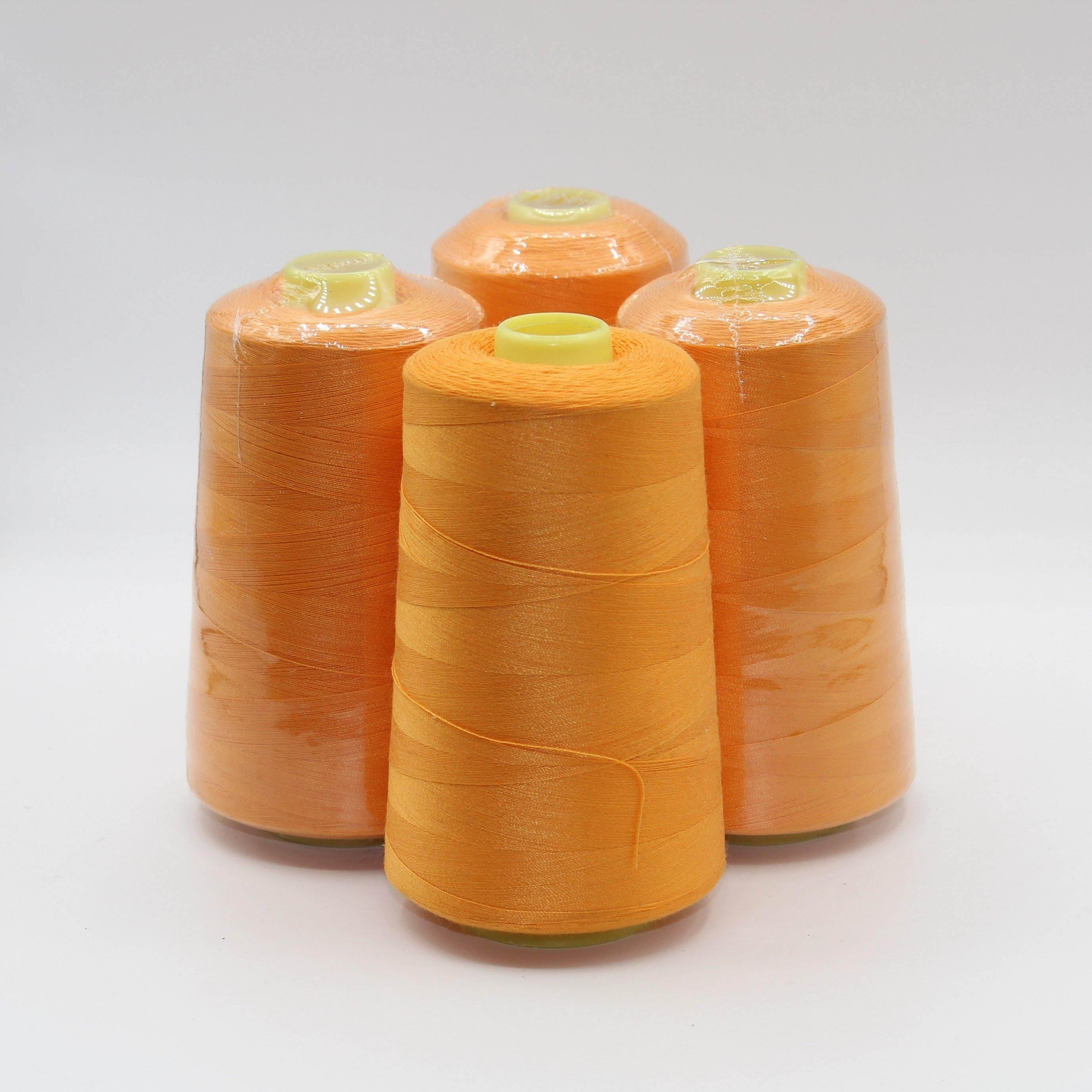 4 spools Overlock Yarn 4x5000 METERS - Polyester 100% - ACCESSOIRES LEDUC BV