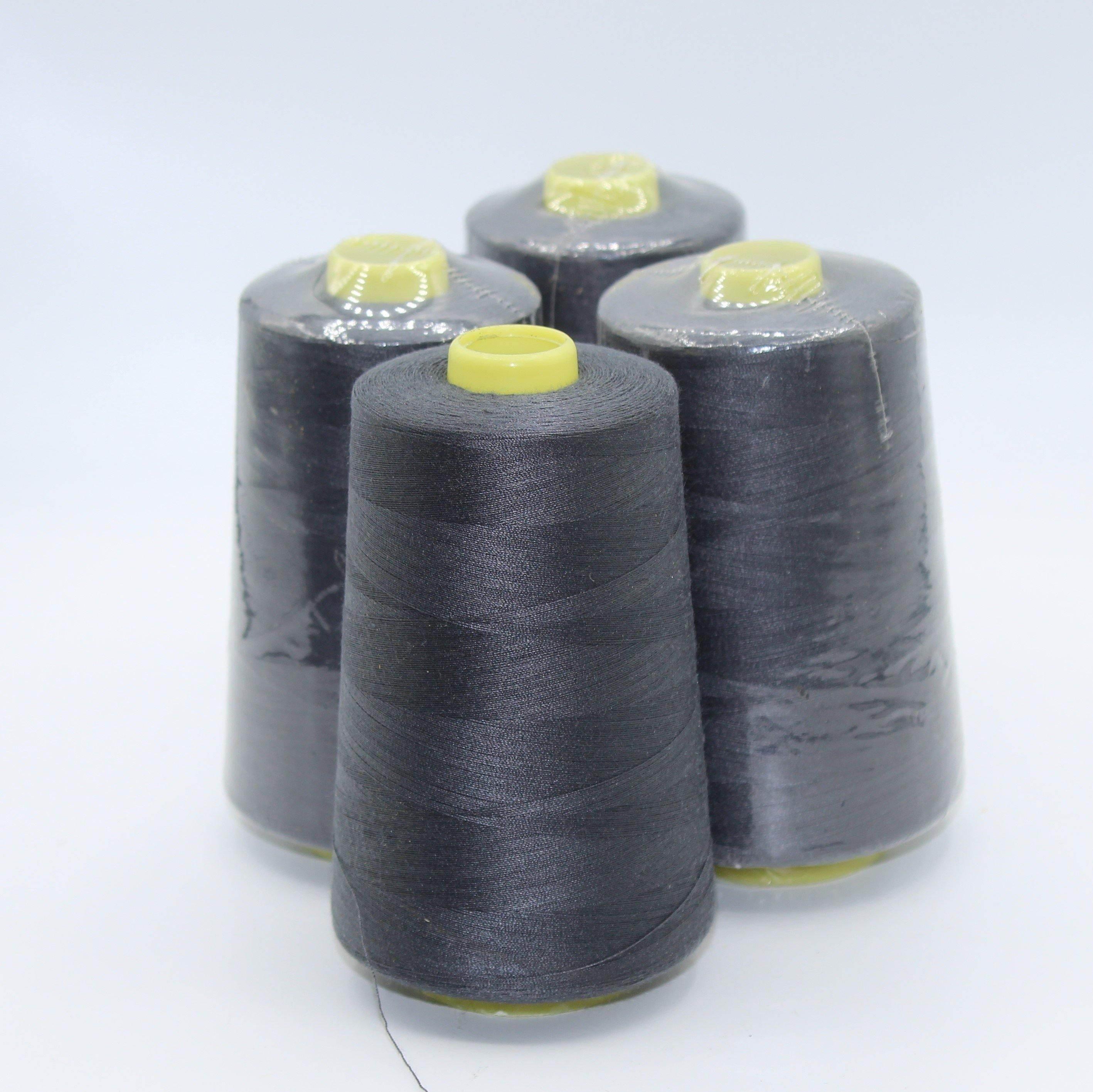 4 spools Overlock Yarn 4x5000 METERS - Polyester 100% - ACCESSOIRES LEDUC BV