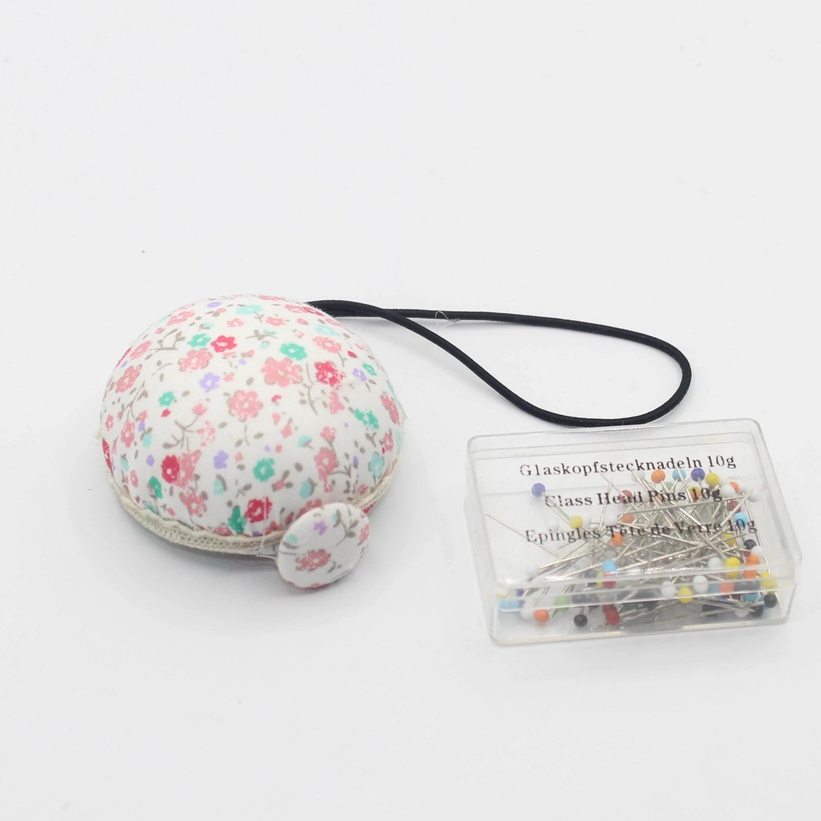 Wrist Pin Cushion Floral Vintage - ACCESSOIRES LEDUC BV
