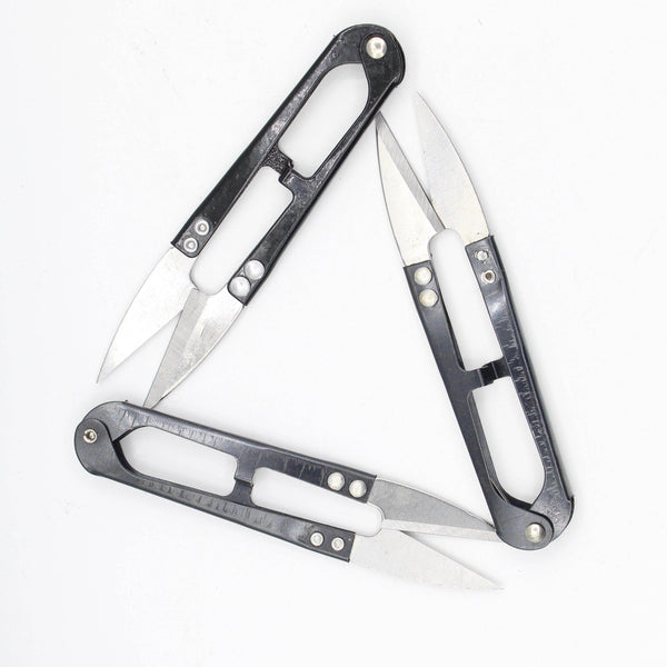 3 YARN SCISSORS (3 Black) - ACCESSOIRES LEDUC BV