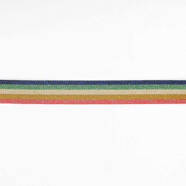 25 M Lurex Rainbow Ribbon 20mm - ACCESSOIRES LEDUC BV