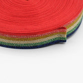 25 M Lurex Rainbow Ribbon 20mm - ACCESSOIRES LEDUC BV
