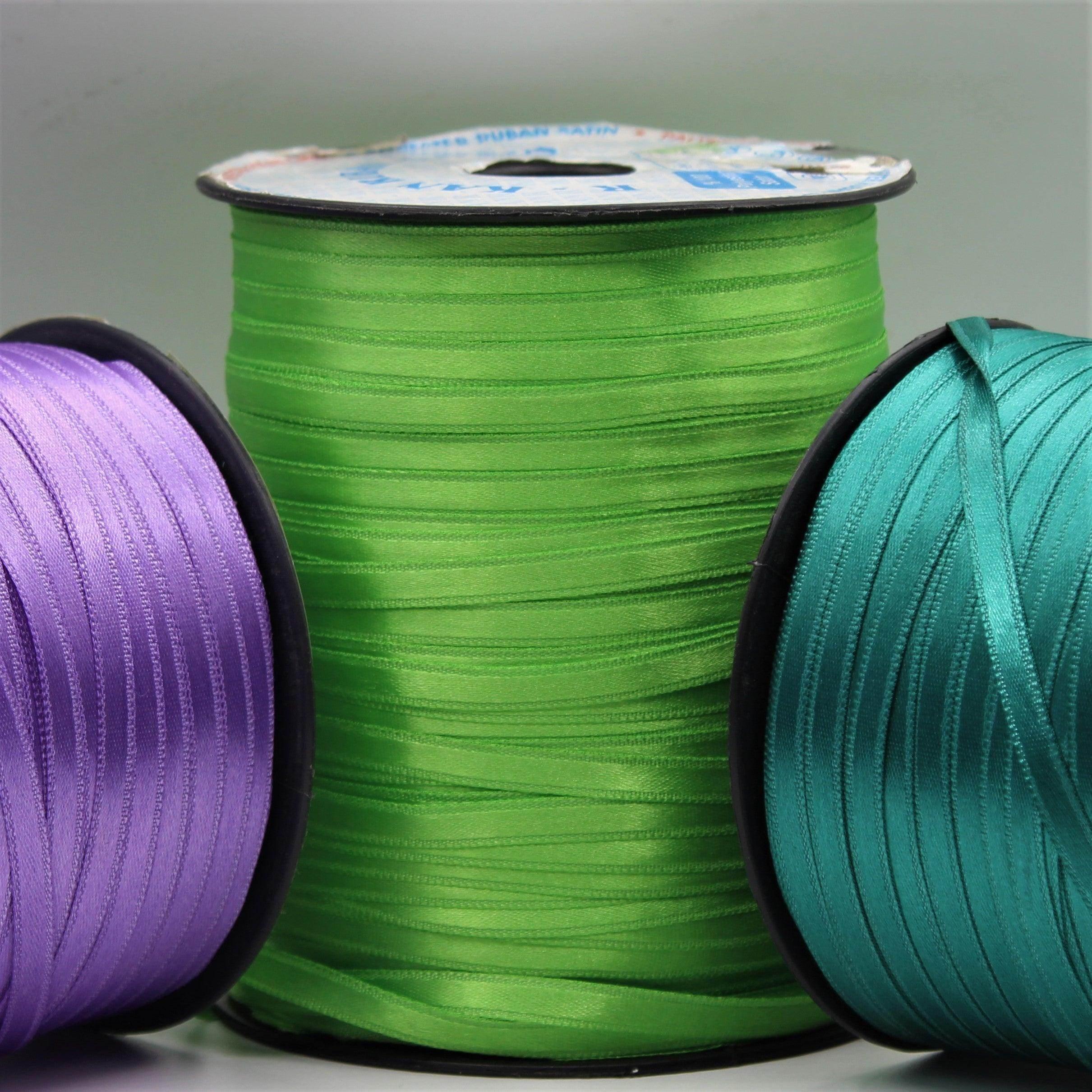 20 Meters Double-sided Satin 7mm - ACCESSOIRES LEDUC BV