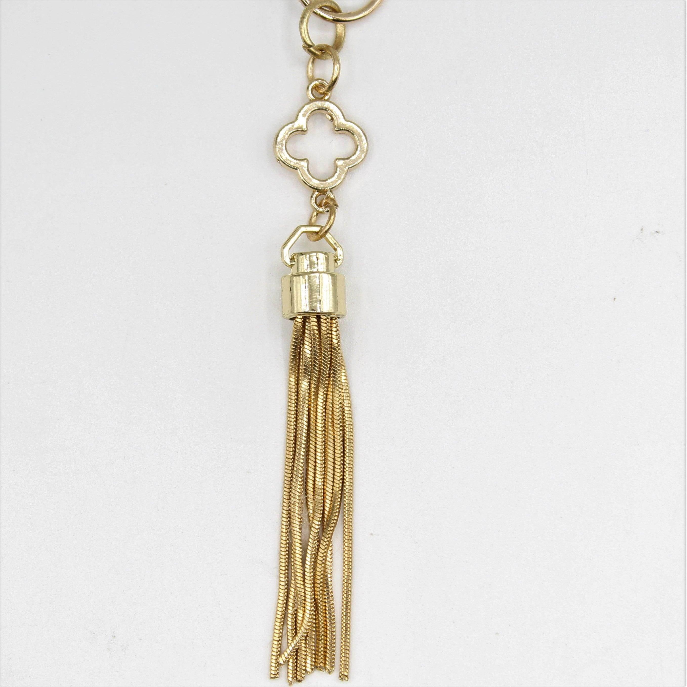 15 cm-Golden Brooches with Safety Pin Gold and Golden Floch and Clover#BRO2003 - ACCESSOIRES LEDUC BV