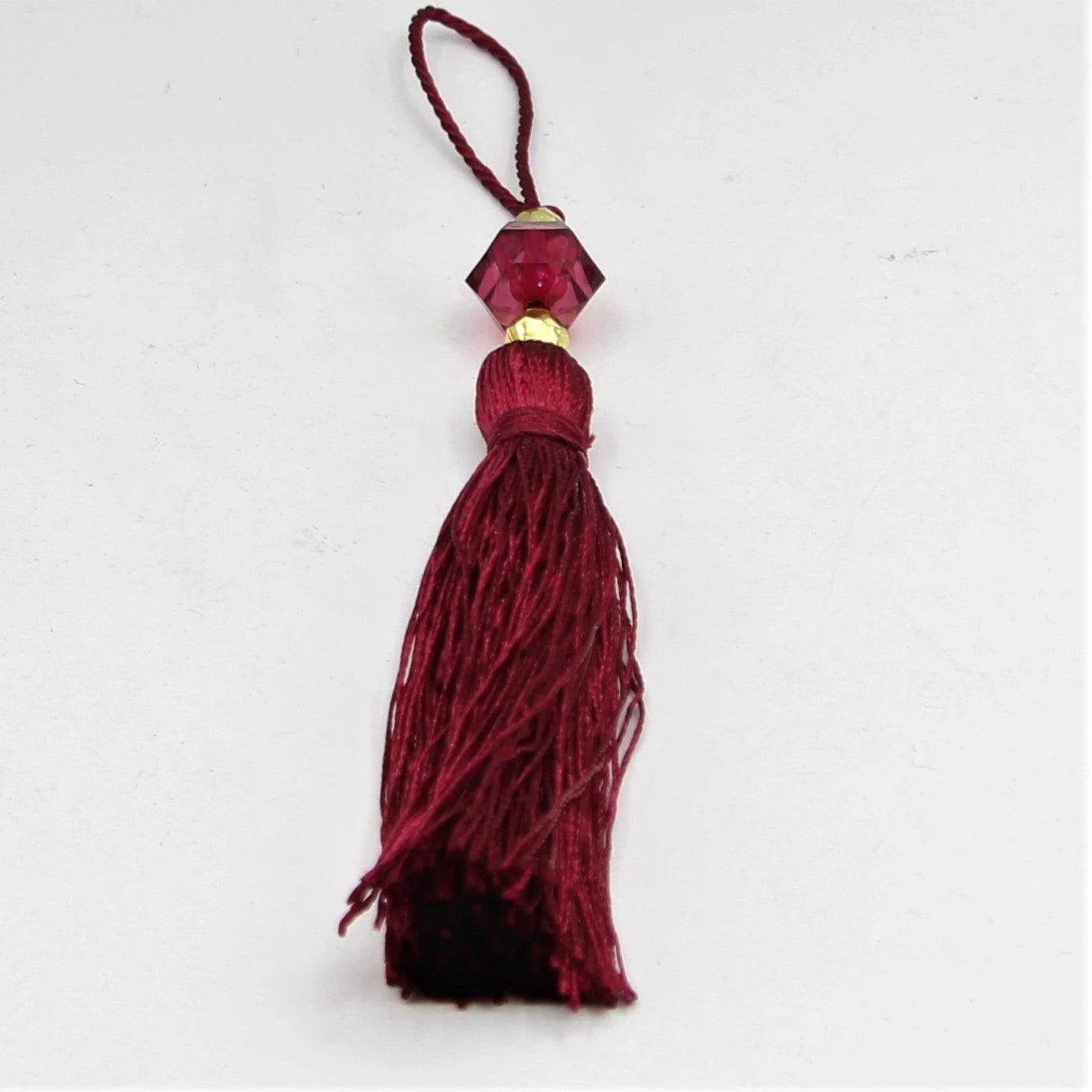 Different Colors of Tassel with Diamonds 17cm #FLO1015 - ACCESSOIRES LEDUC BV