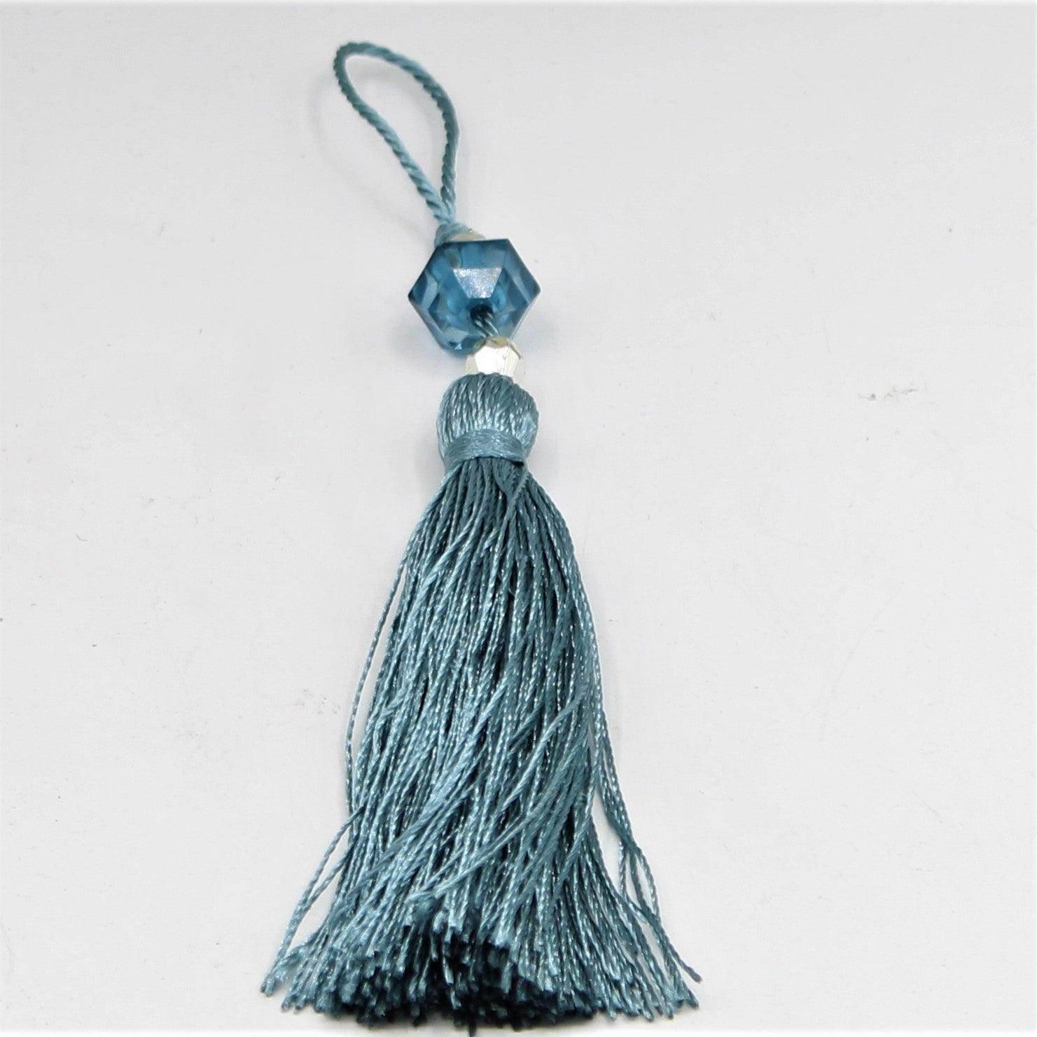 Different Colors of Tassel with Diamonds 17cm #FLO1015 - ACCESSOIRES LEDUC BV