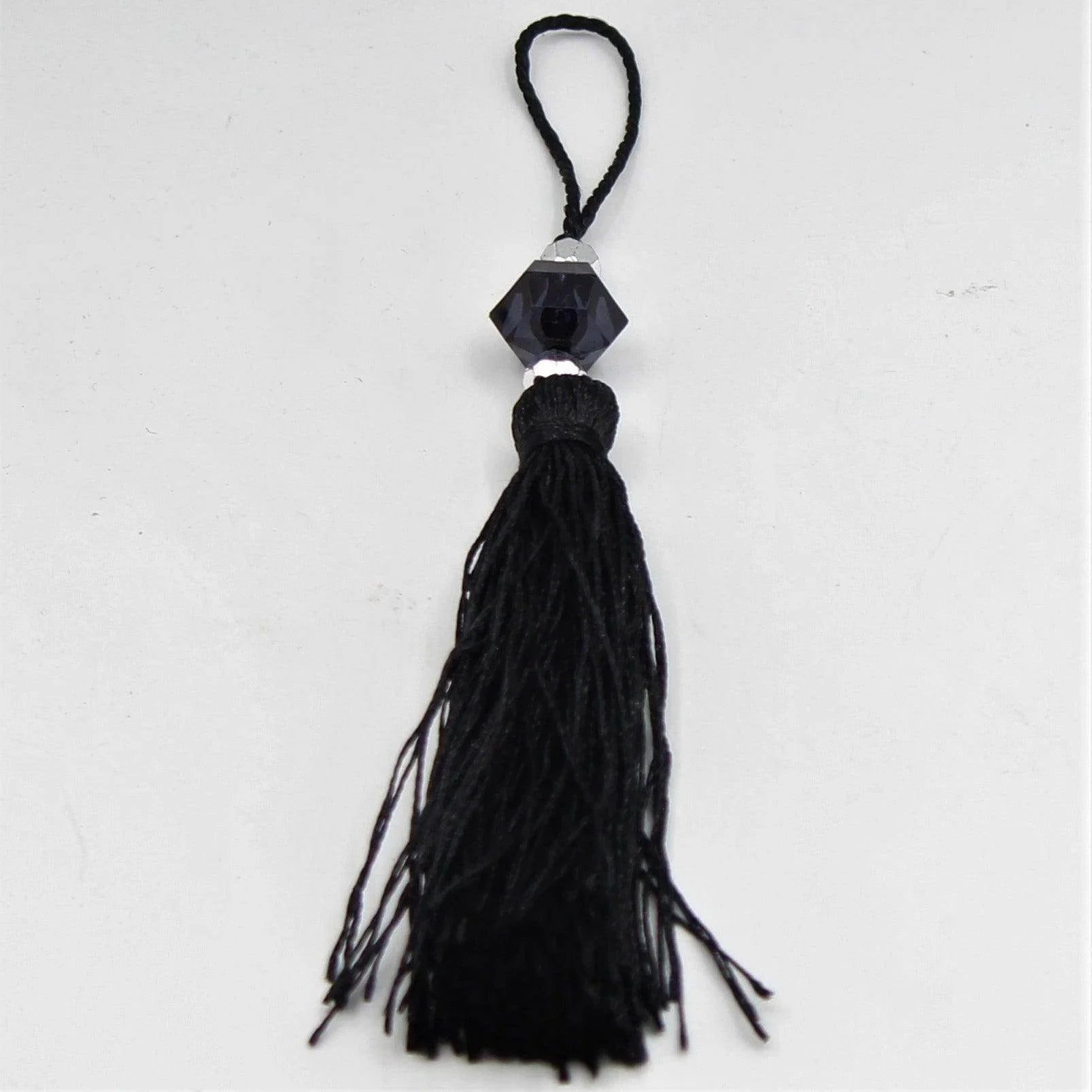 Different Colors of Tassel with Diamonds 17cm #FLO1015 - ACCESSOIRES LEDUC BV