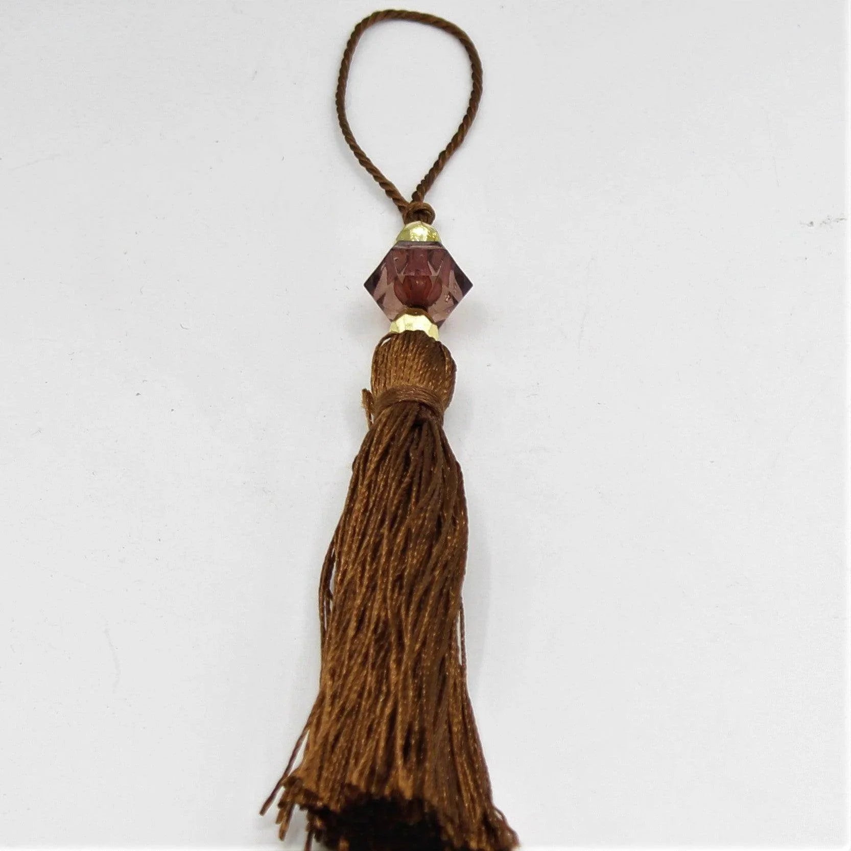 Different Colors of Tassel with Diamonds 17cm #FLO1015 - ACCESSOIRES LEDUC BV