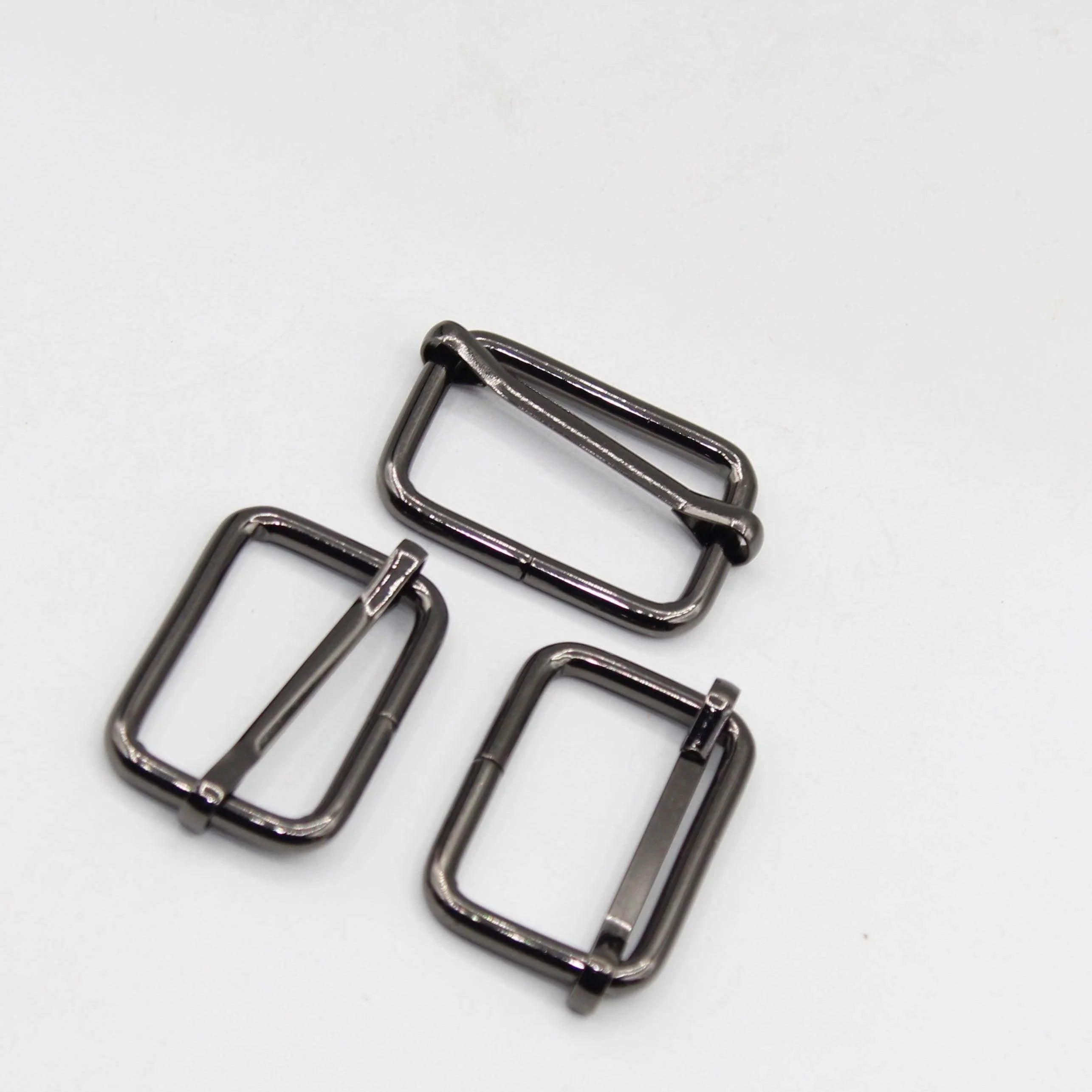 3 Buckles / Lobsters / D-Rings 30 / 40 or 50mm - Gold Silver Oldbrass Mat Black or Gunmetal - ACCESSOIRES LEDUC BV