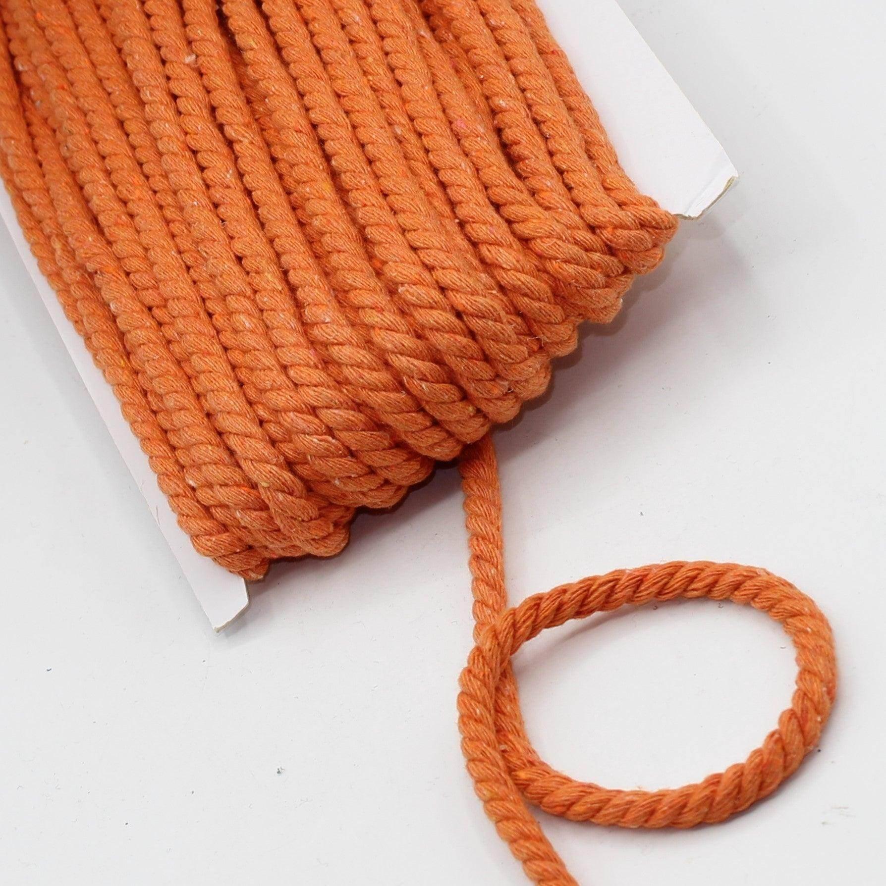 20 Meters Thick Cotton Cord 5 or 8mm #COR3012 - ACCESSOIRES LEDUC BV