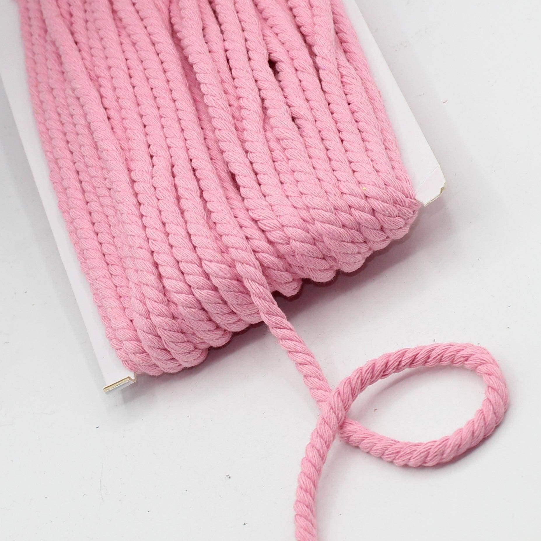 20 Meters Thick Cotton Cord 5 or 8mm #COR3012 - ACCESSOIRES LEDUC BV