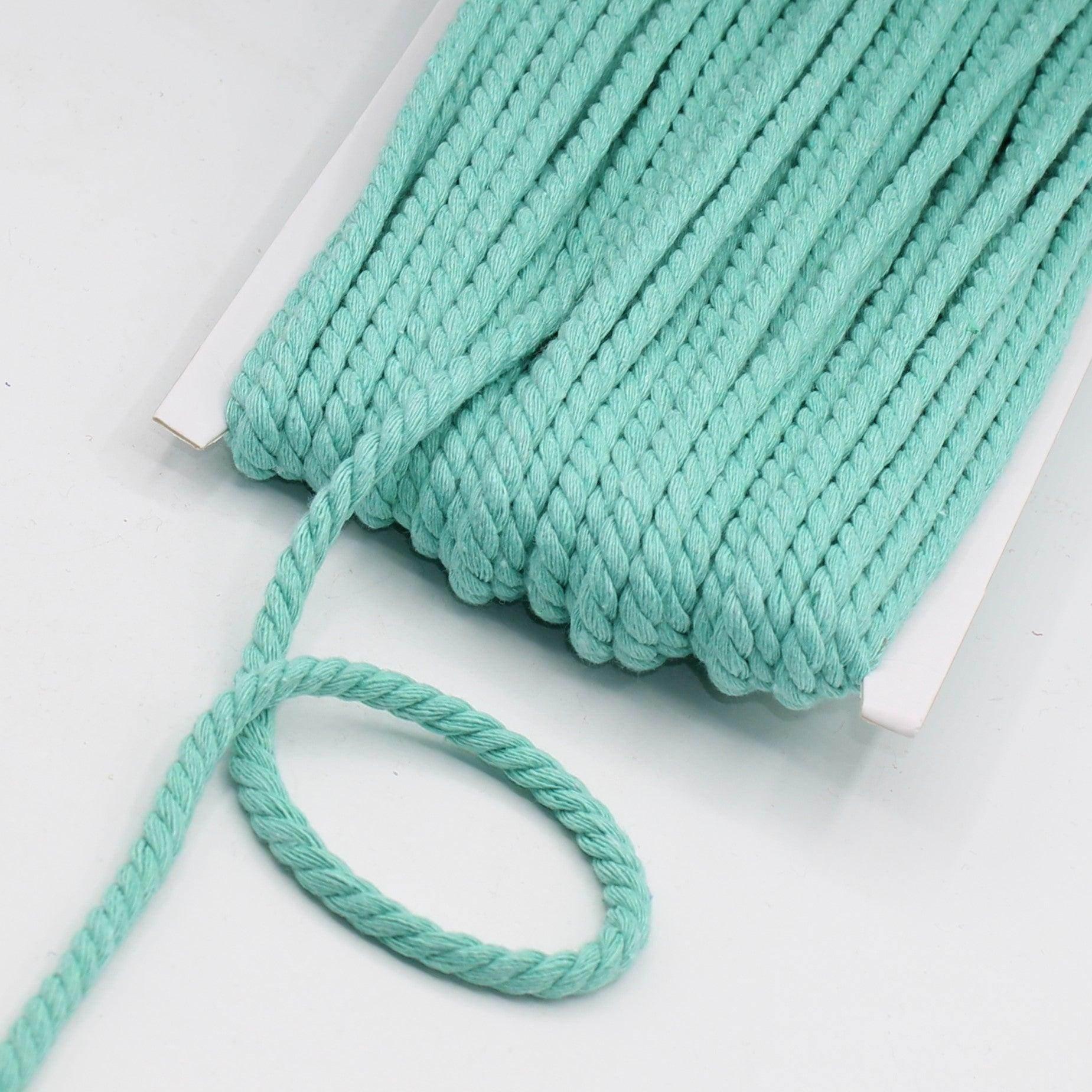 20 Meters Thick Cotton Cord 5 or 8mm #COR3012 - ACCESSOIRES LEDUC BV