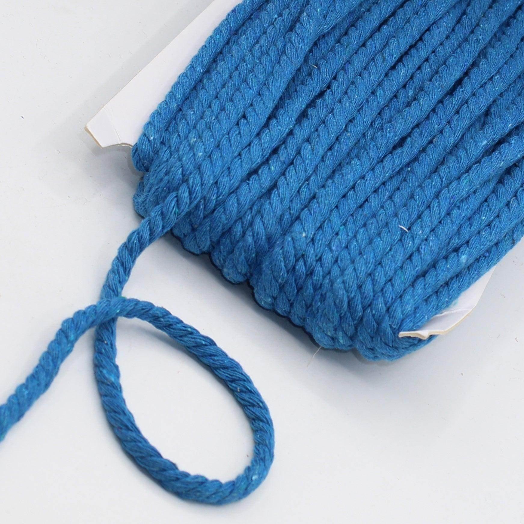 20 Meters Thick Cotton Cord 5 or 8mm #COR3012 - ACCESSOIRES LEDUC BV