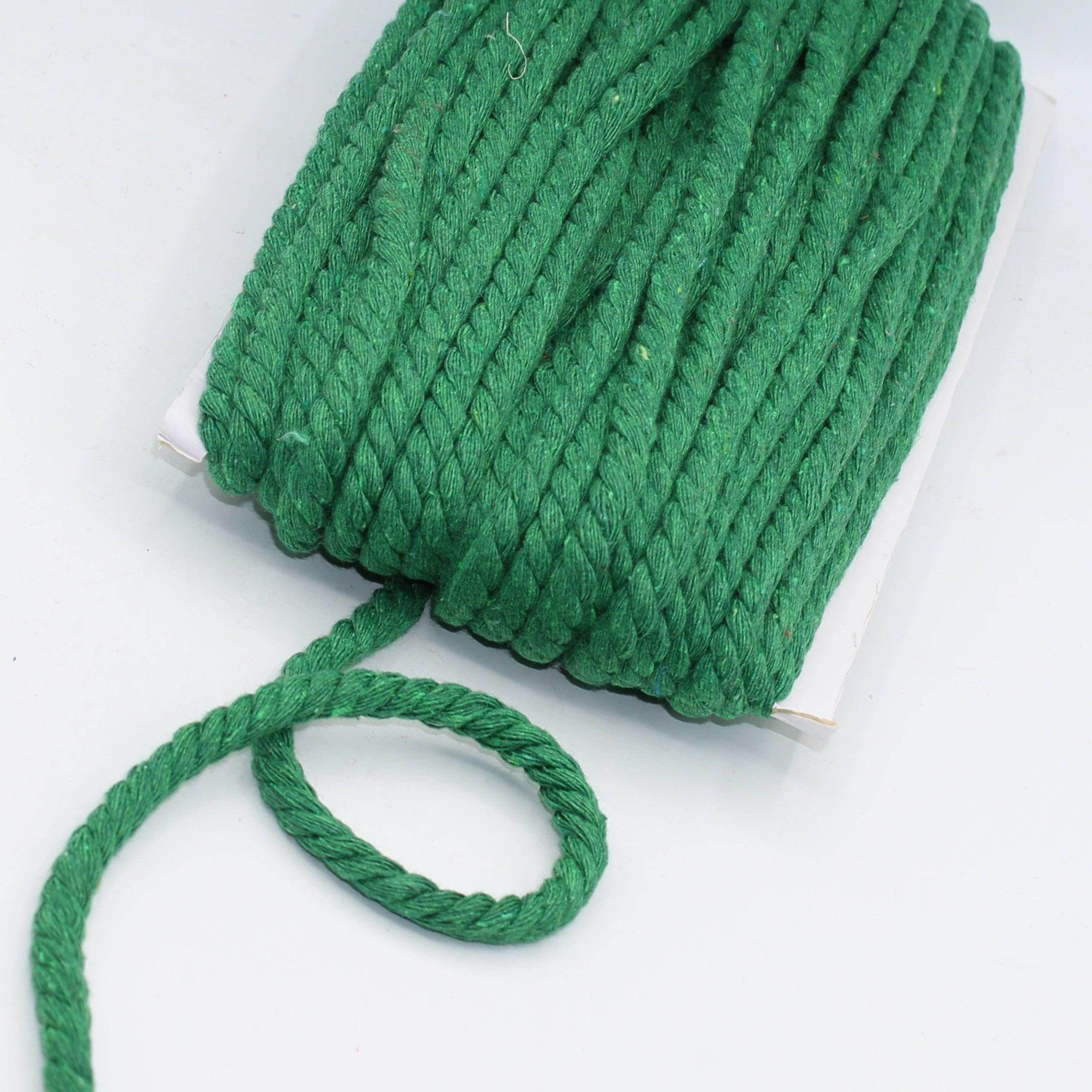 20 Meters Thick Cotton Cord 5 or 8mm #COR3012 - ACCESSOIRES LEDUC BV