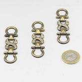 3XGold Metal Closure Buckle for bags, belts, bracelets, shoes and fashion accessories#PROM16916 - ACCESSOIRES LEDUC BV