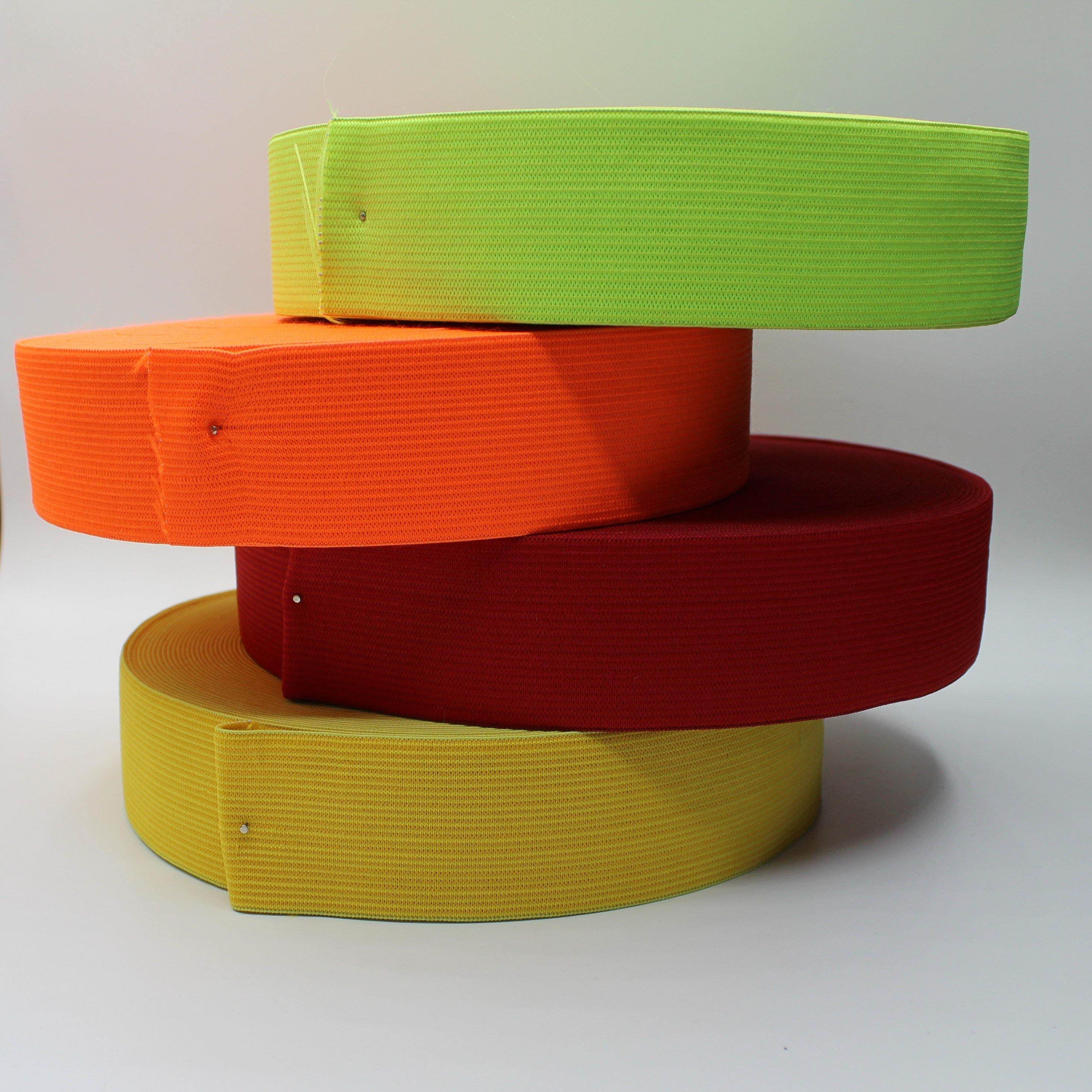 20 METERS - coloured ELASTIC 40MM #ELA1910 - ACCESSOIRES LEDUC BV