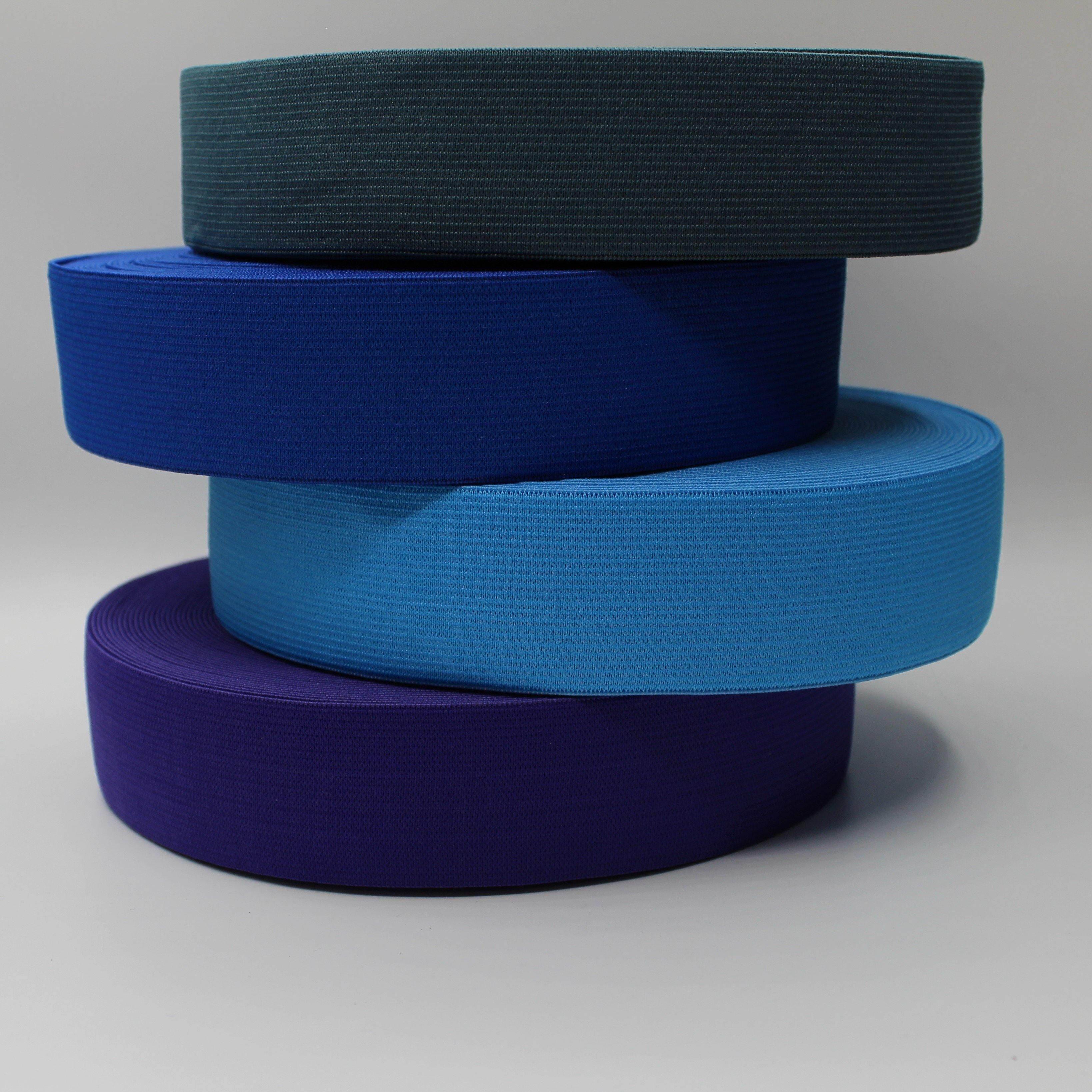 20 METERS - coloured ELASTIC 40MM #ELA1910 - ACCESSOIRES LEDUC BV